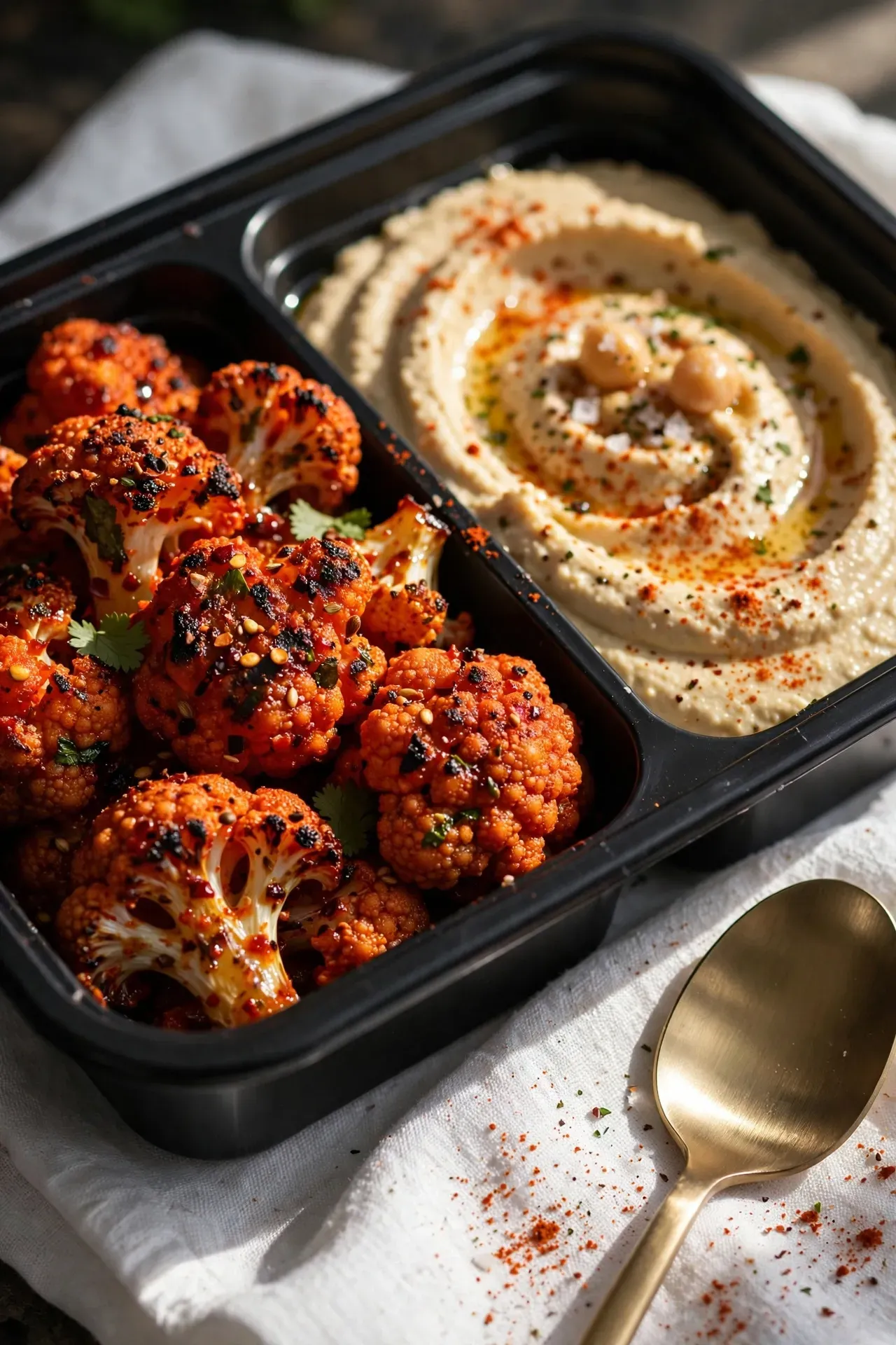 Harissa Roasted Cauliflower Bowls