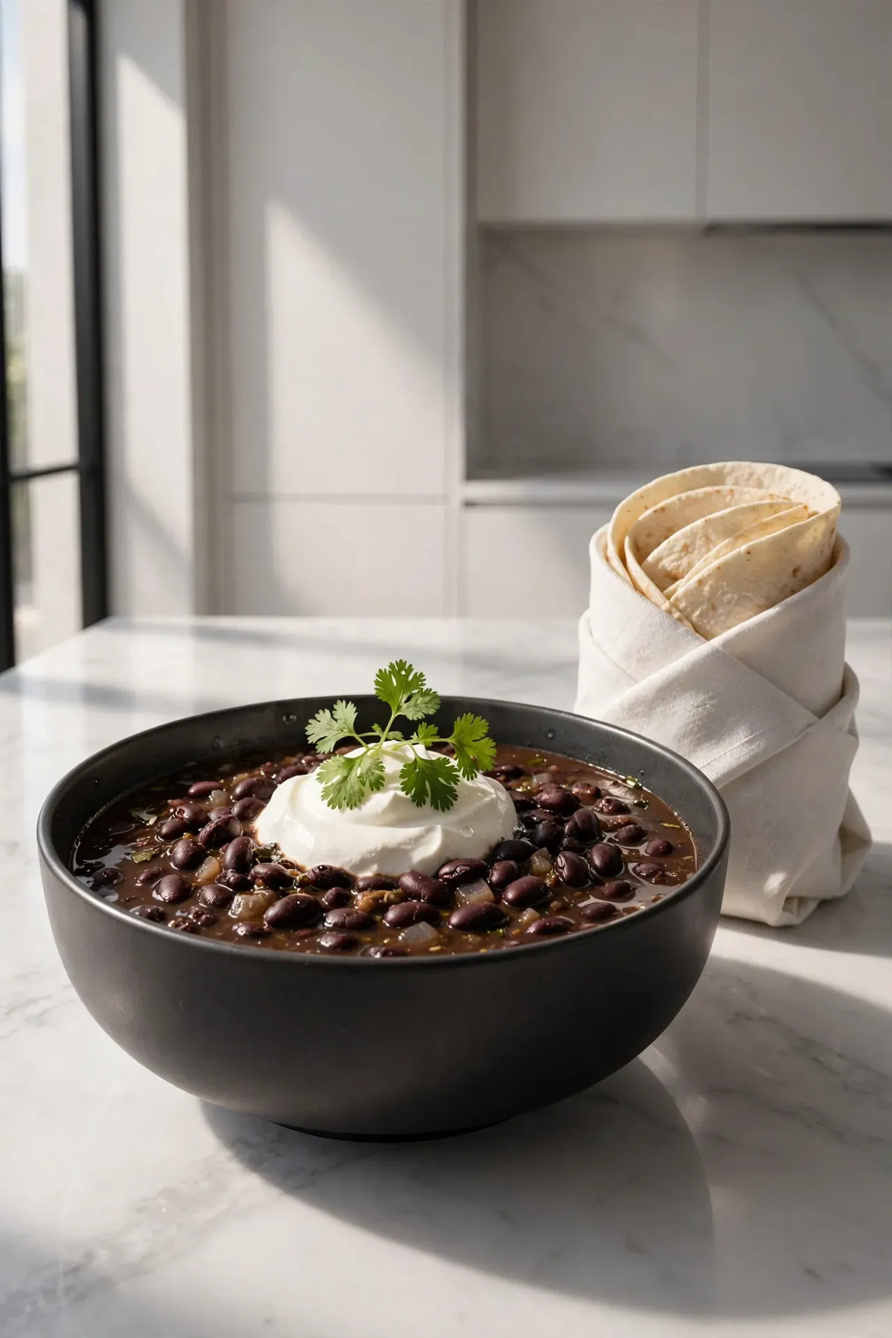 Hearty Black Beans