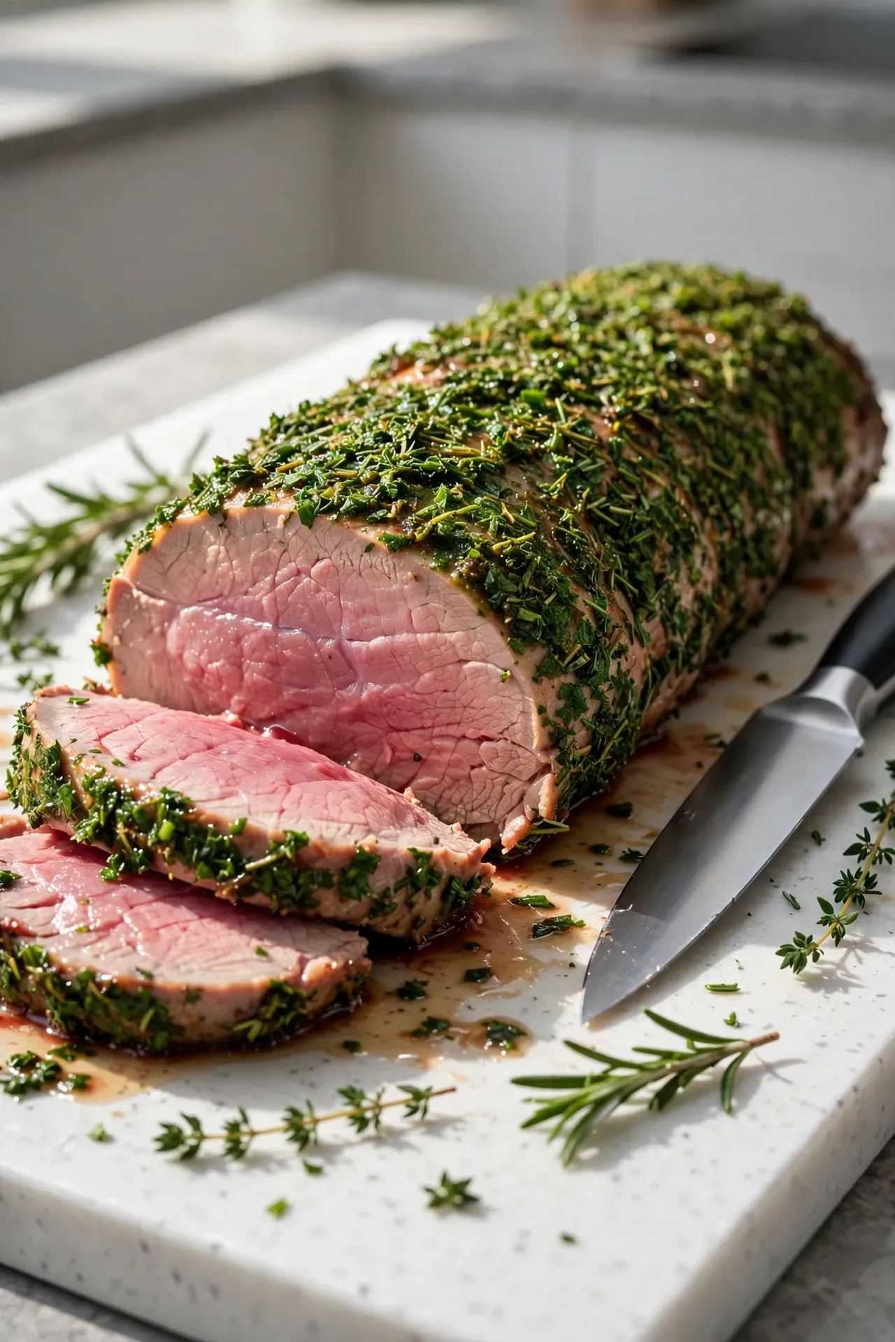 Herb Crusted Pork Tenderloin