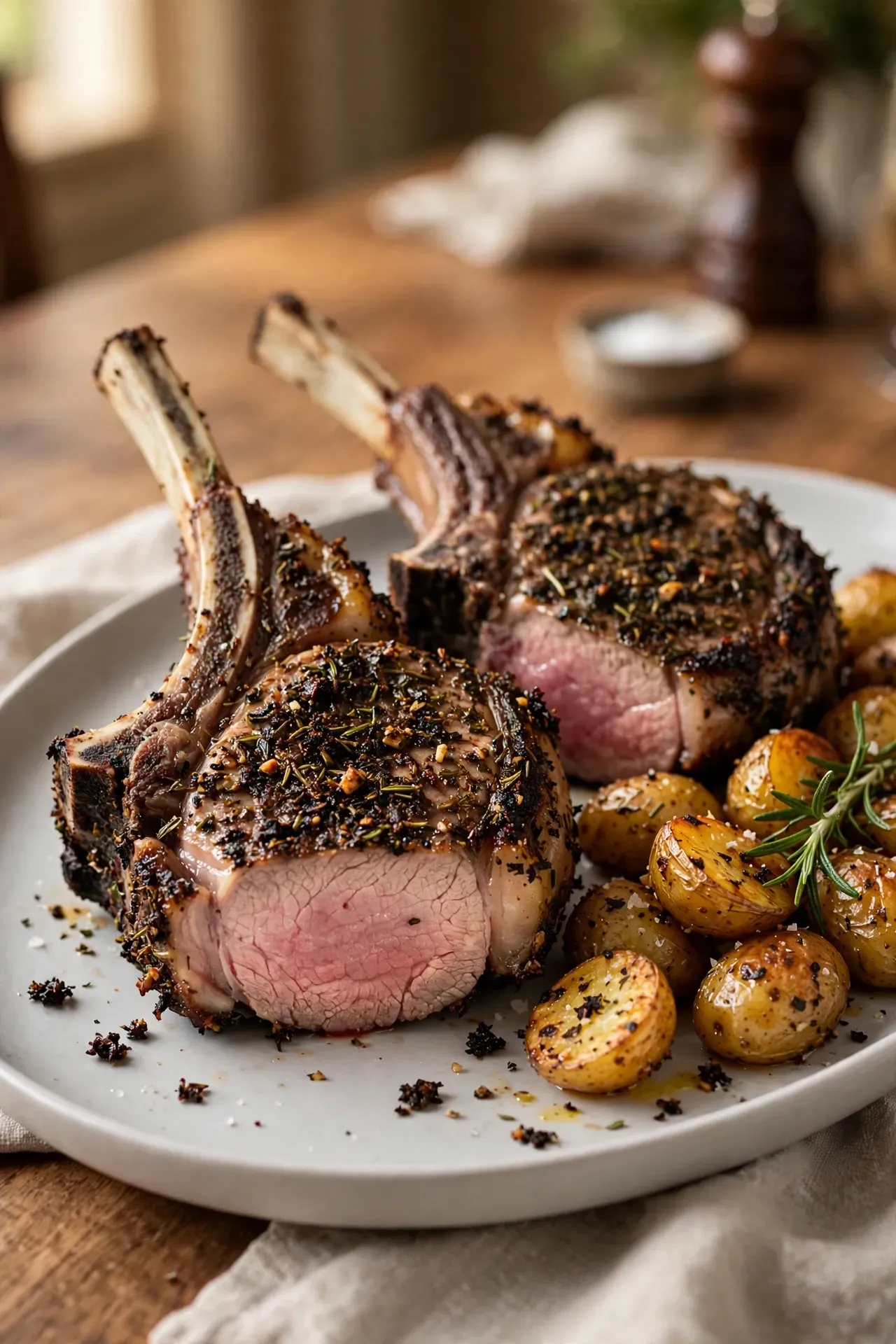 Herbed Veal Chops