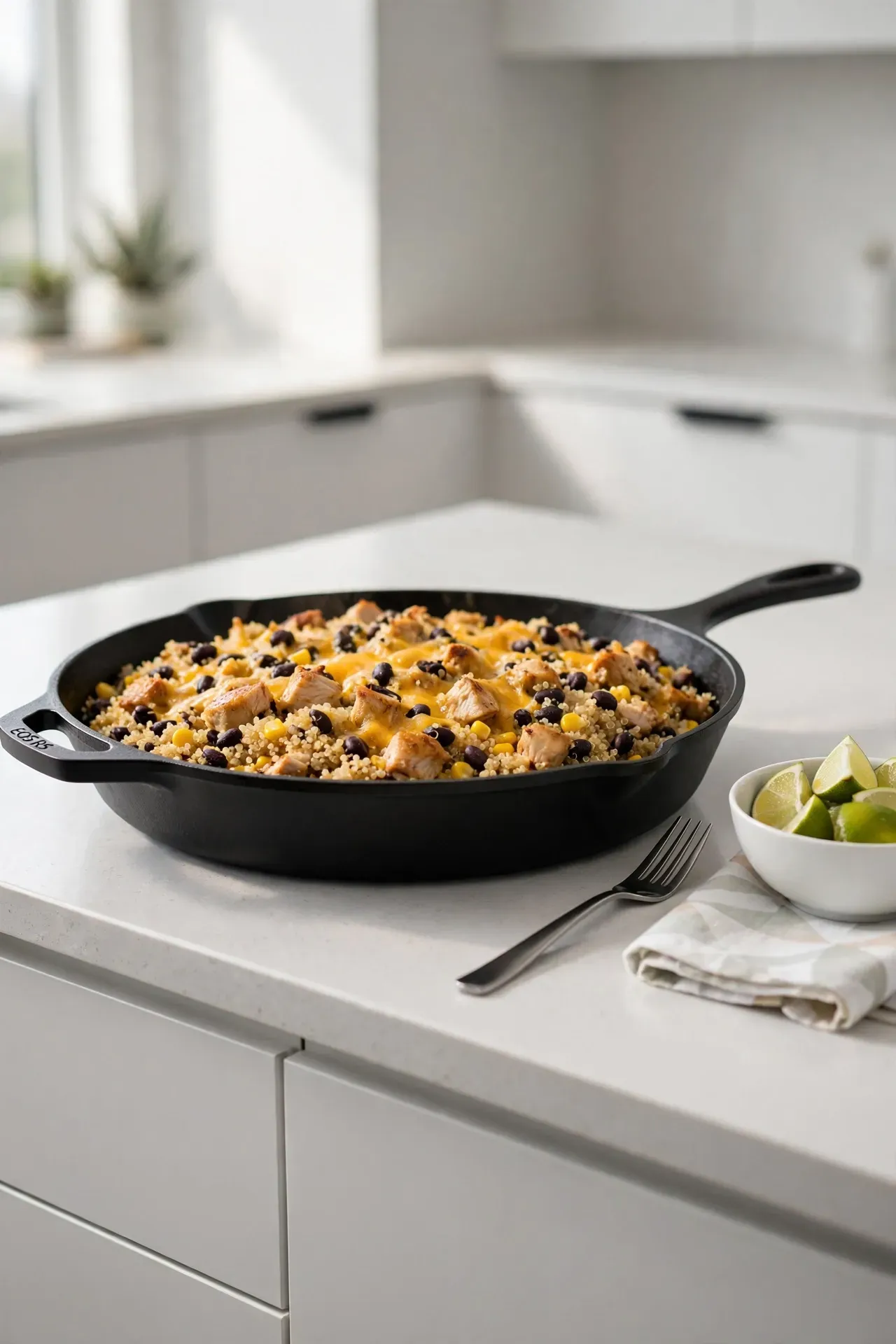 High Protein Quinoa Chicken