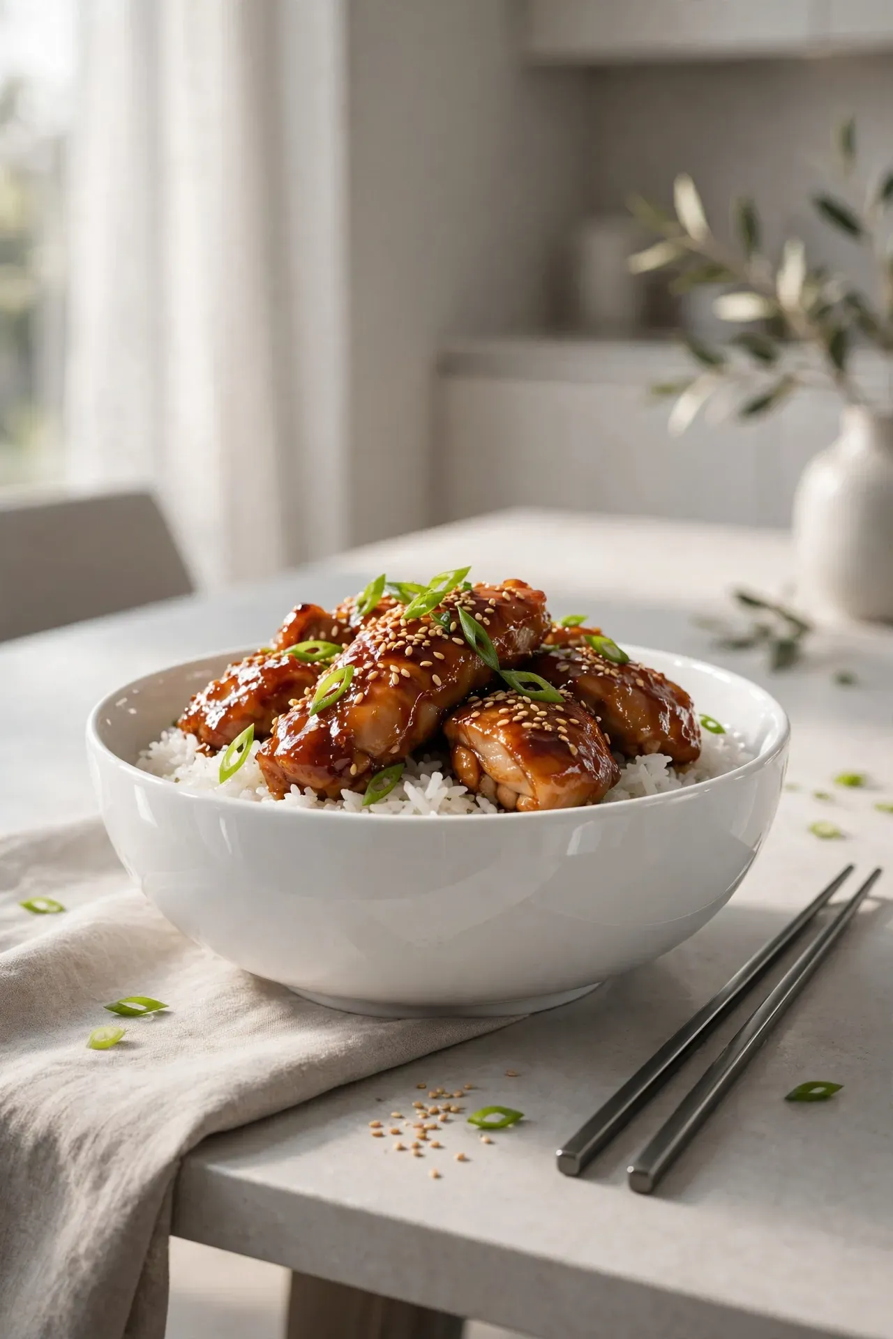Honey Garlic Glazed Chicken