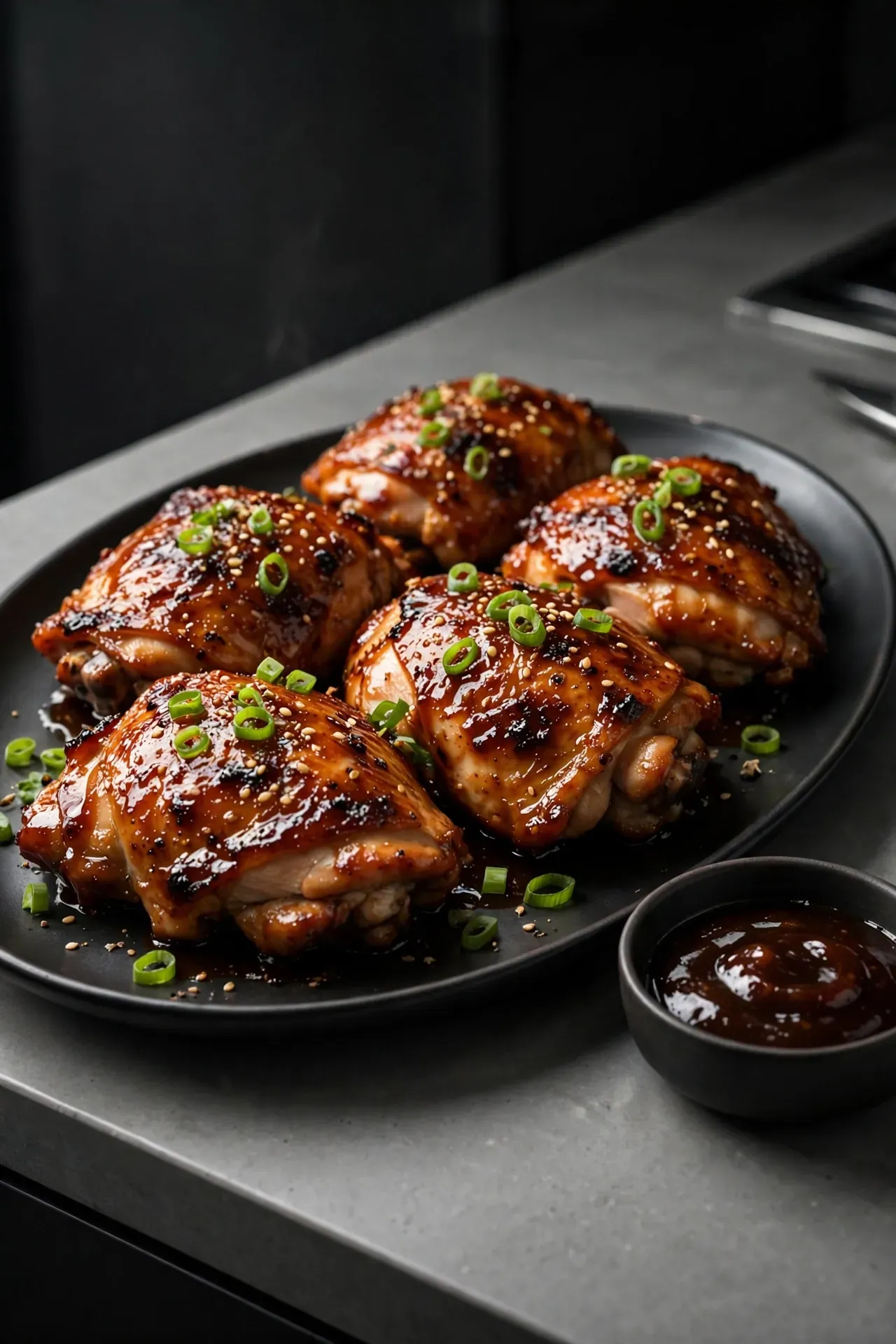 Honey Garlic Chicken Thighs