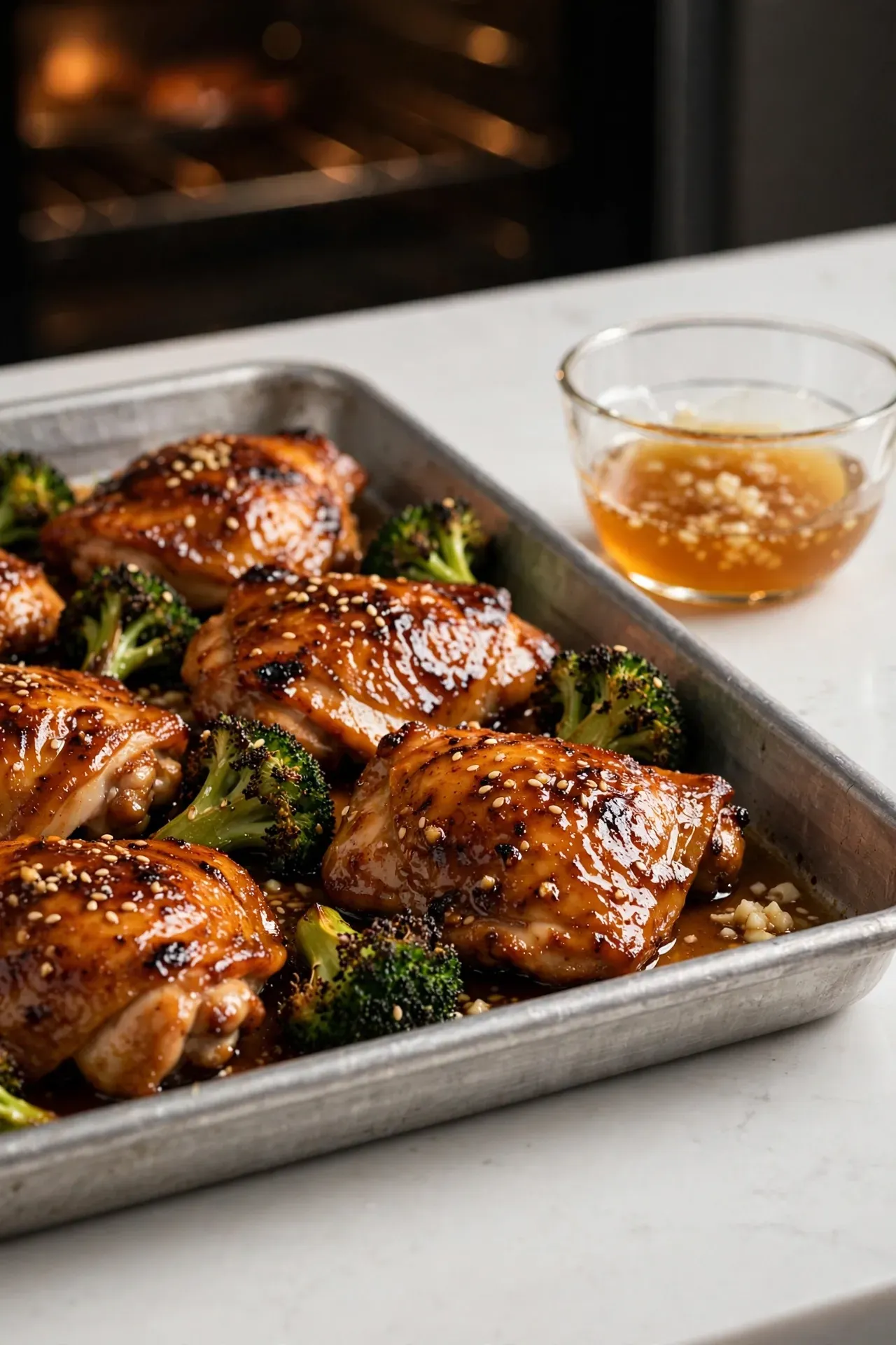 Honey Garlic Chicken Tray