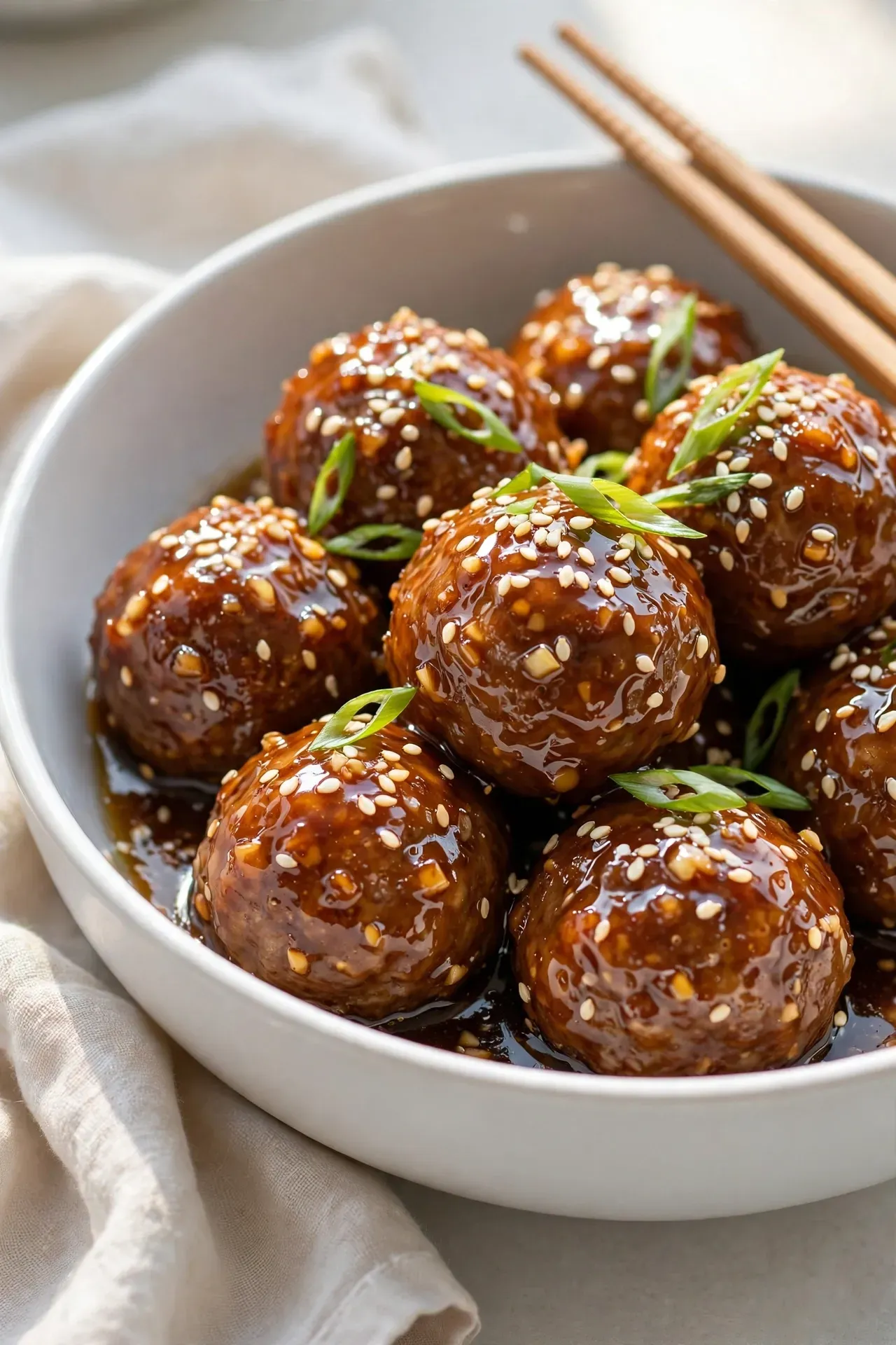 Honey Garlic Meatballs