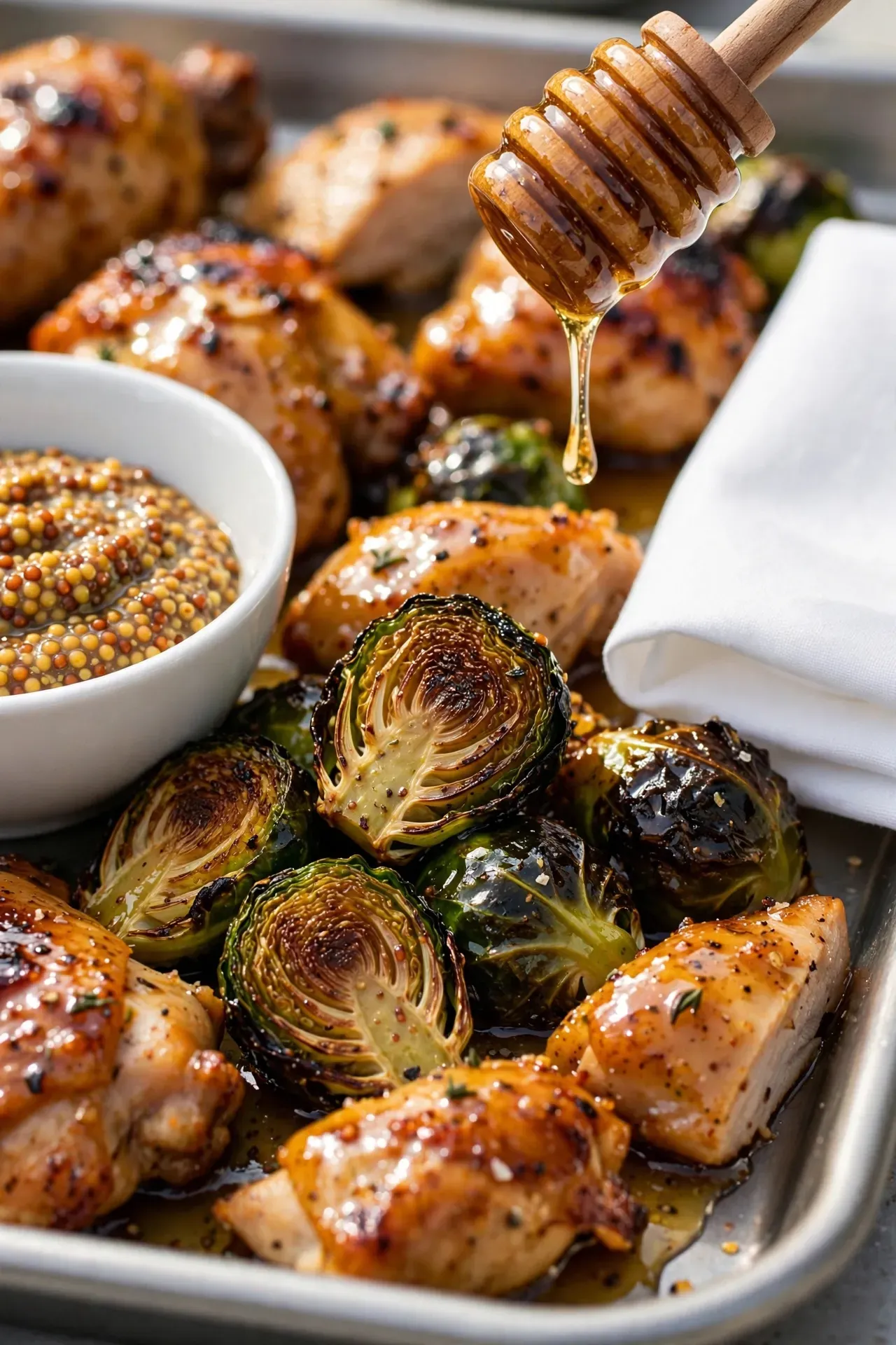 Honey Mustard Chicken Brussels