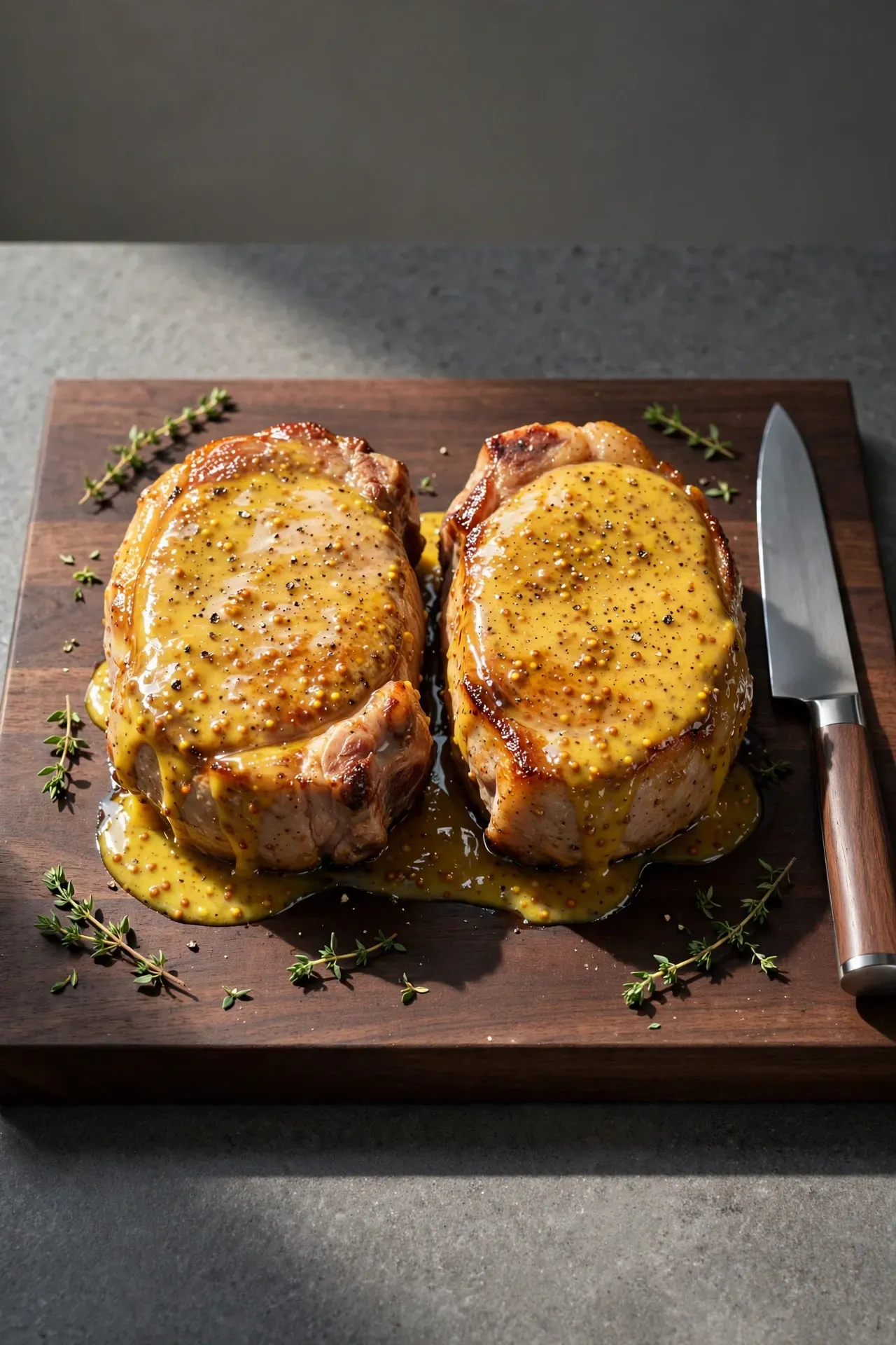 Honey Mustard Pork Chops
