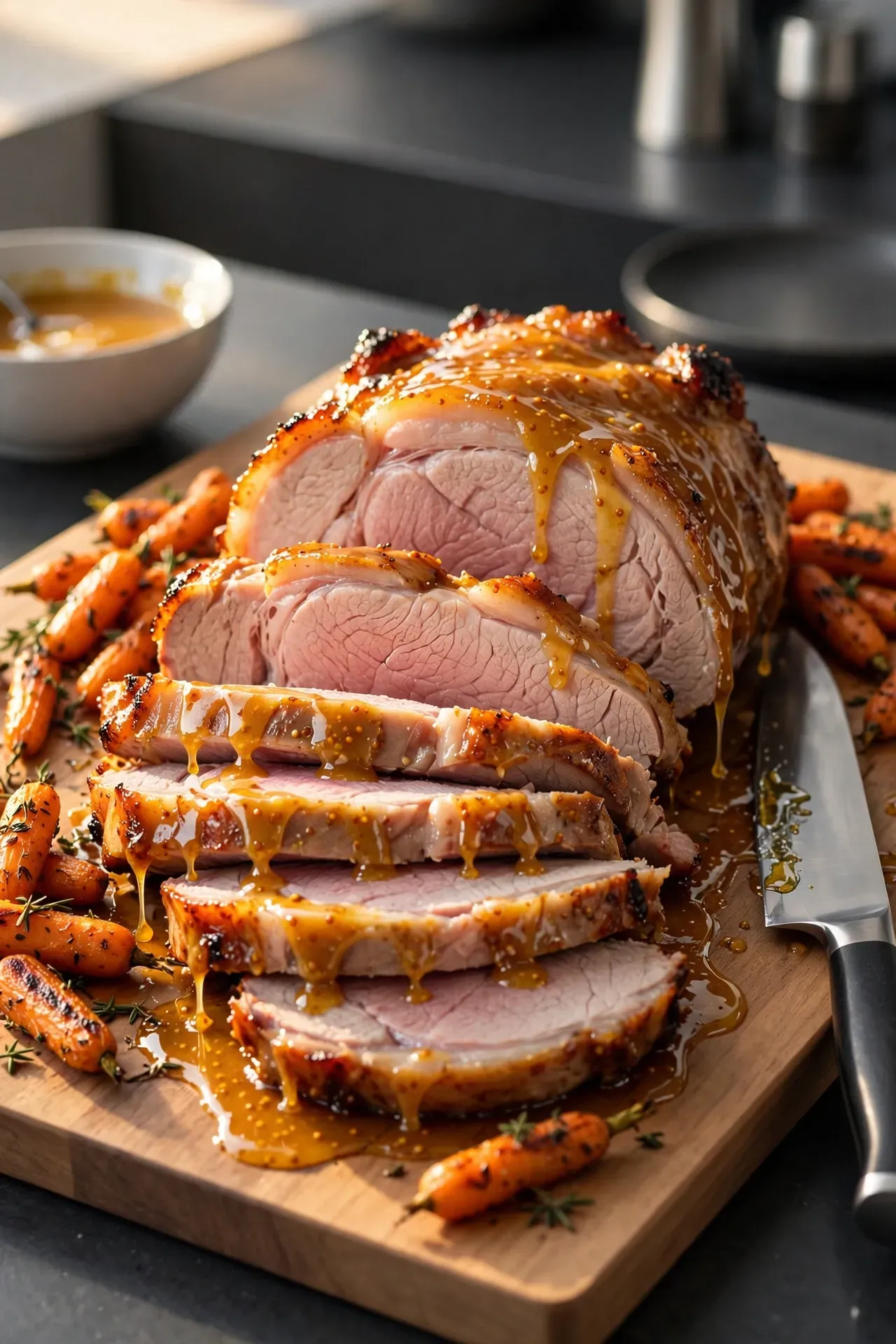 Honey Mustard Pork Roast