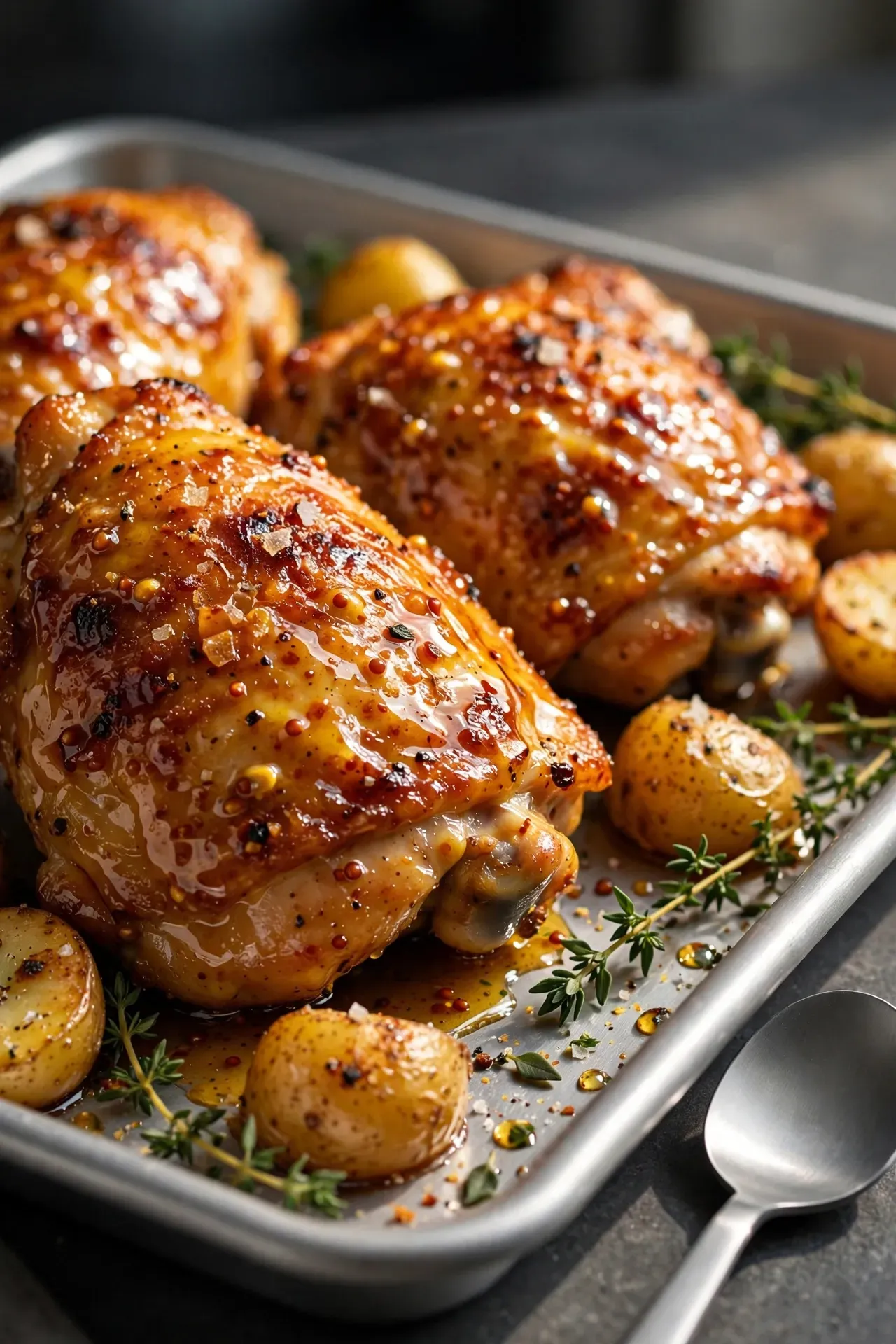 Hot Honey Mustard Chicken