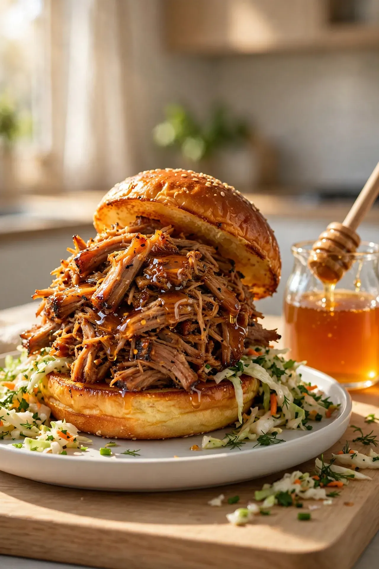 Hot Honey Pulled Pork