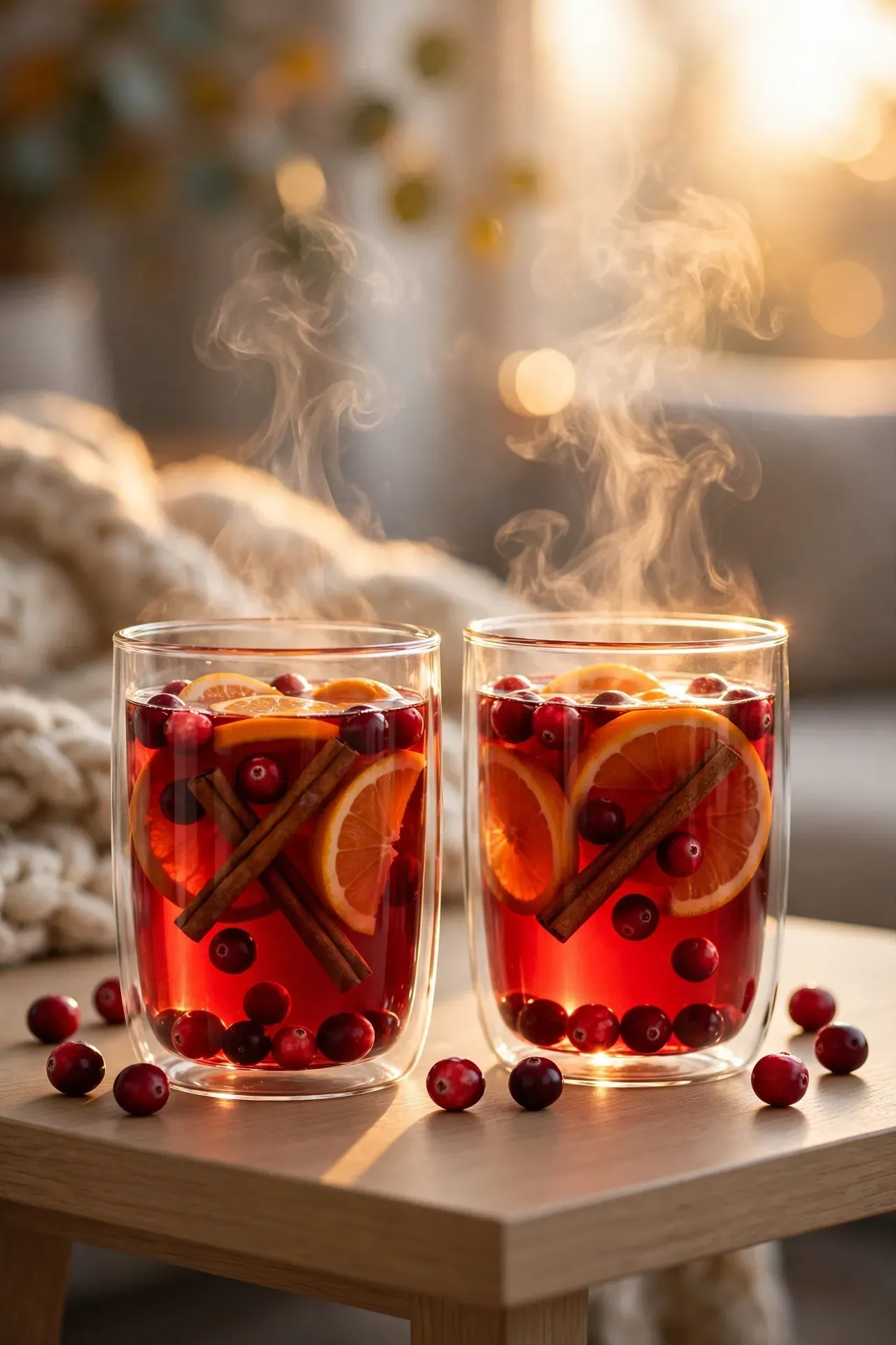 Spiced Cranberry Apple Cider