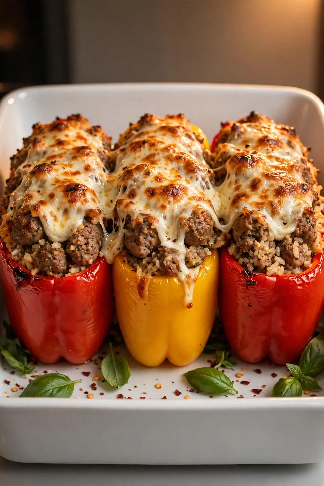 Italian Sausage Stuffed Peppers