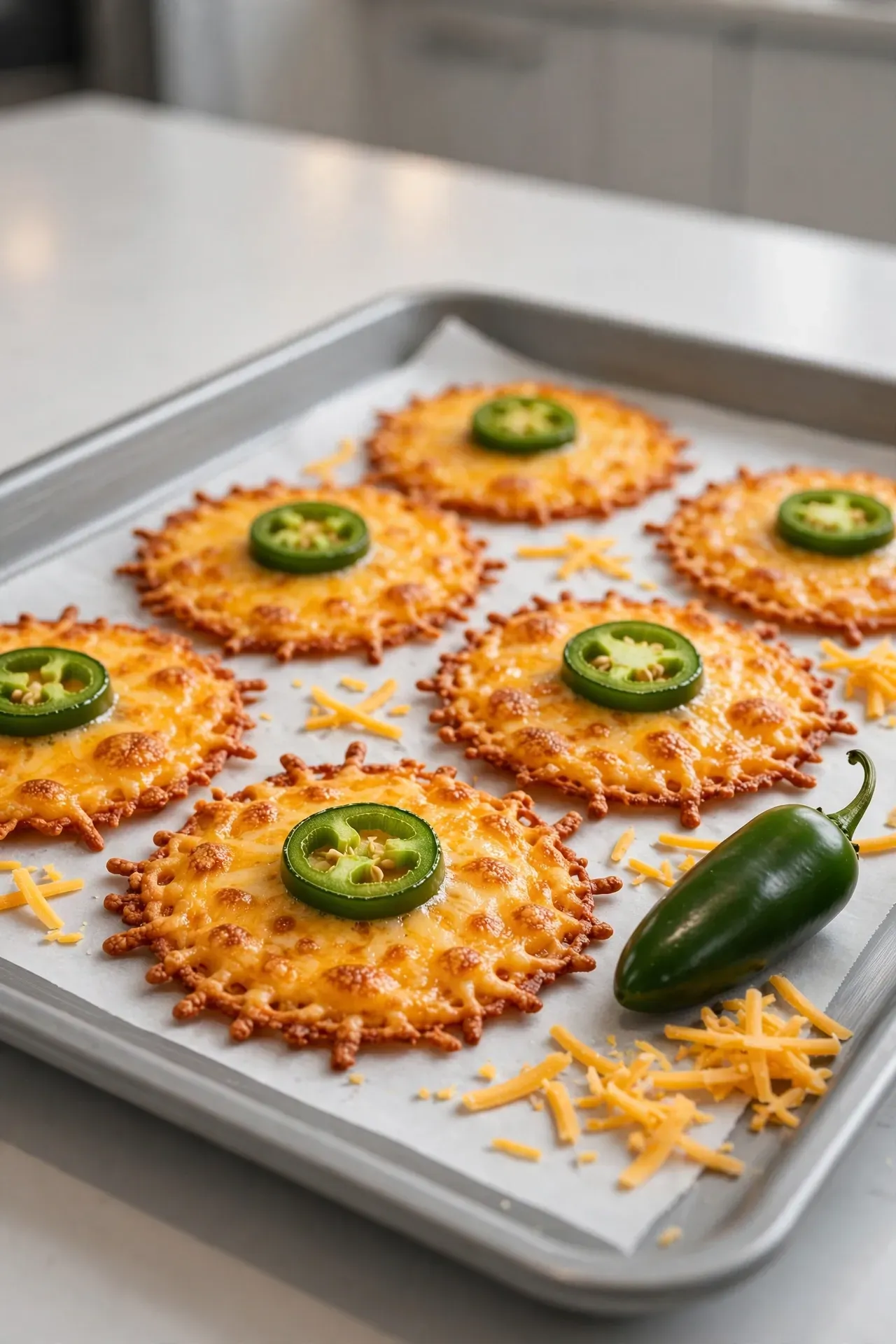 Jalapeno Popper Cheese Crisps