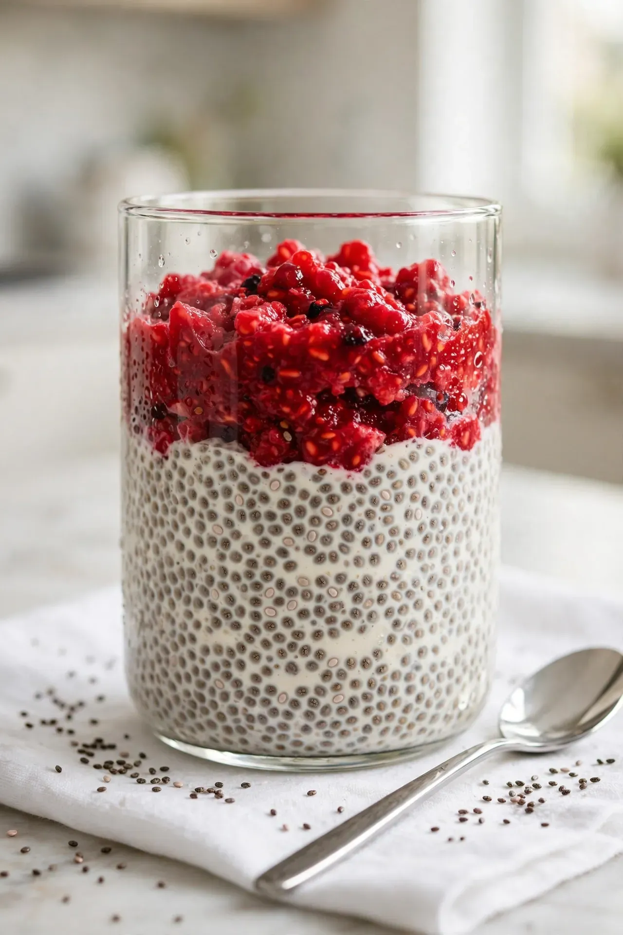 Berry Chia Seed Pudding