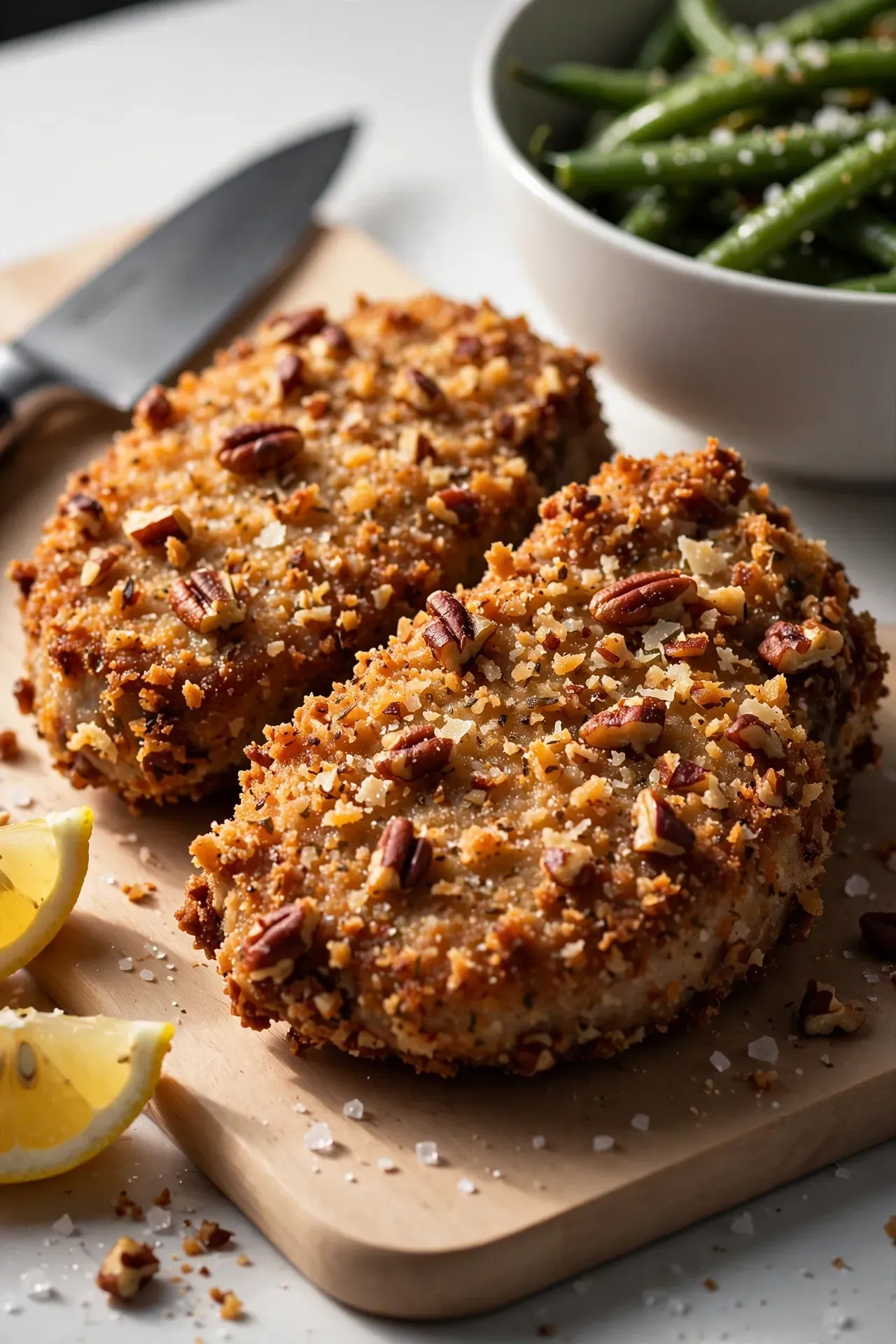 Keto Breaded Pork Chops