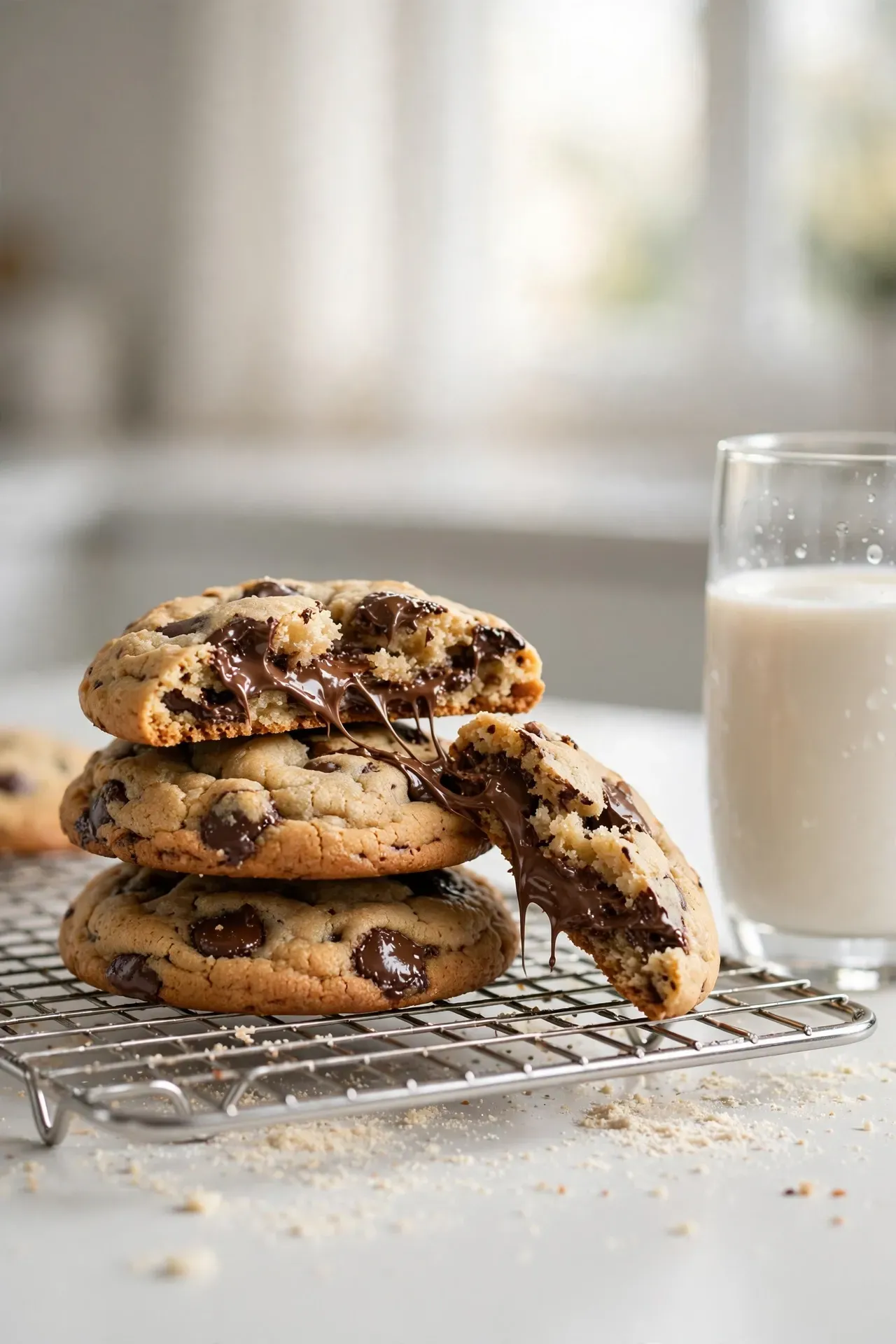 Almond Flour Chocolate Chip Cookies