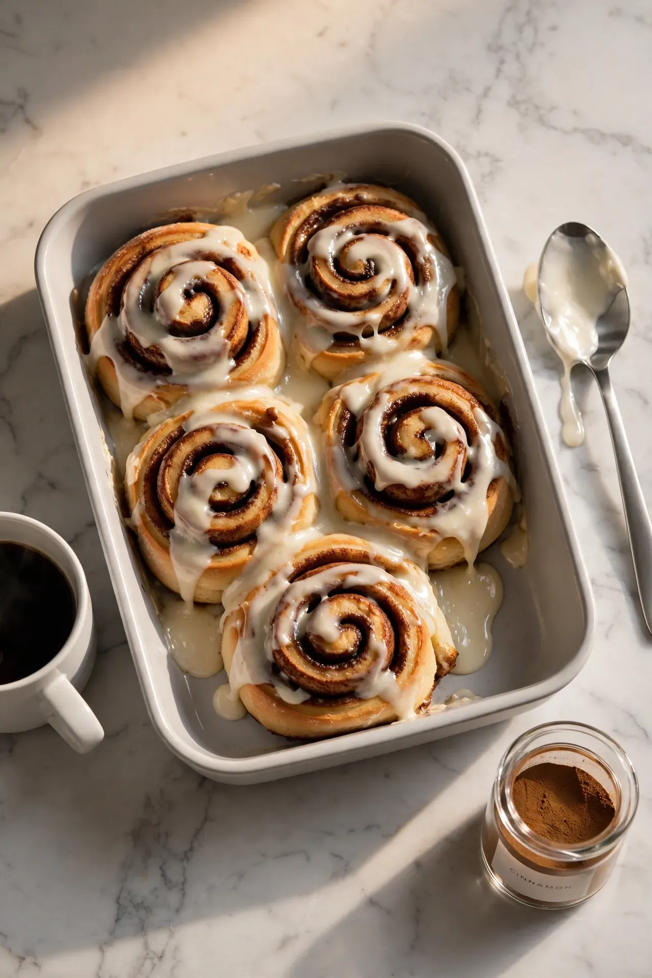 Mixed Flour Cinnamon Rolls