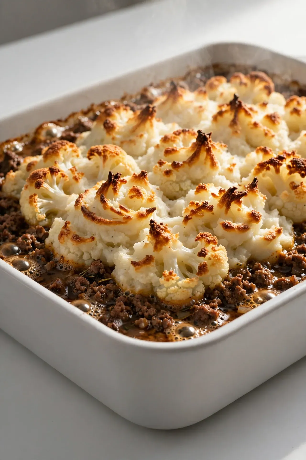 Cauliflower Mash Cottage Pie