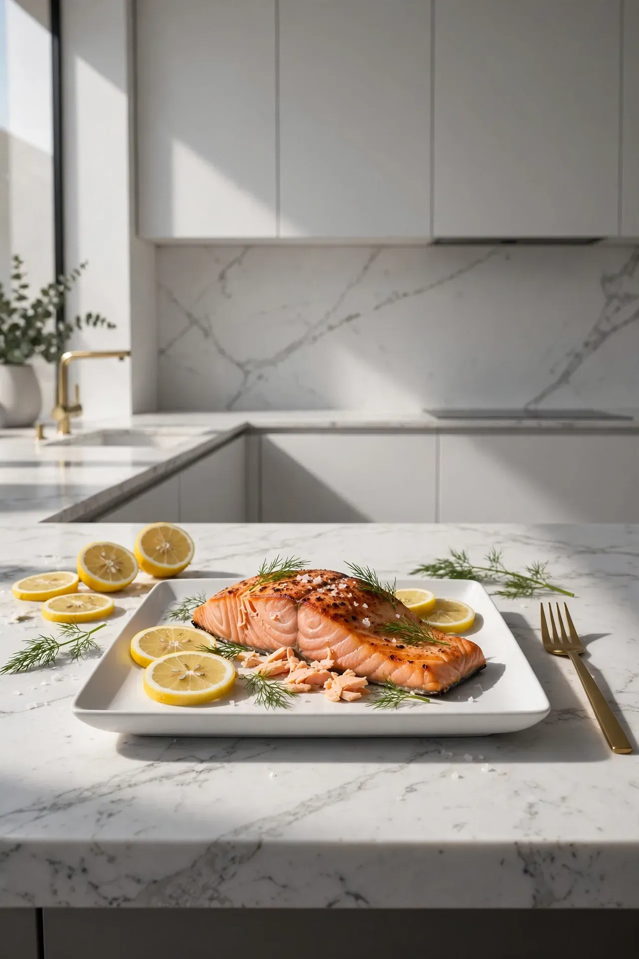 Lemon Garlic Salmon
