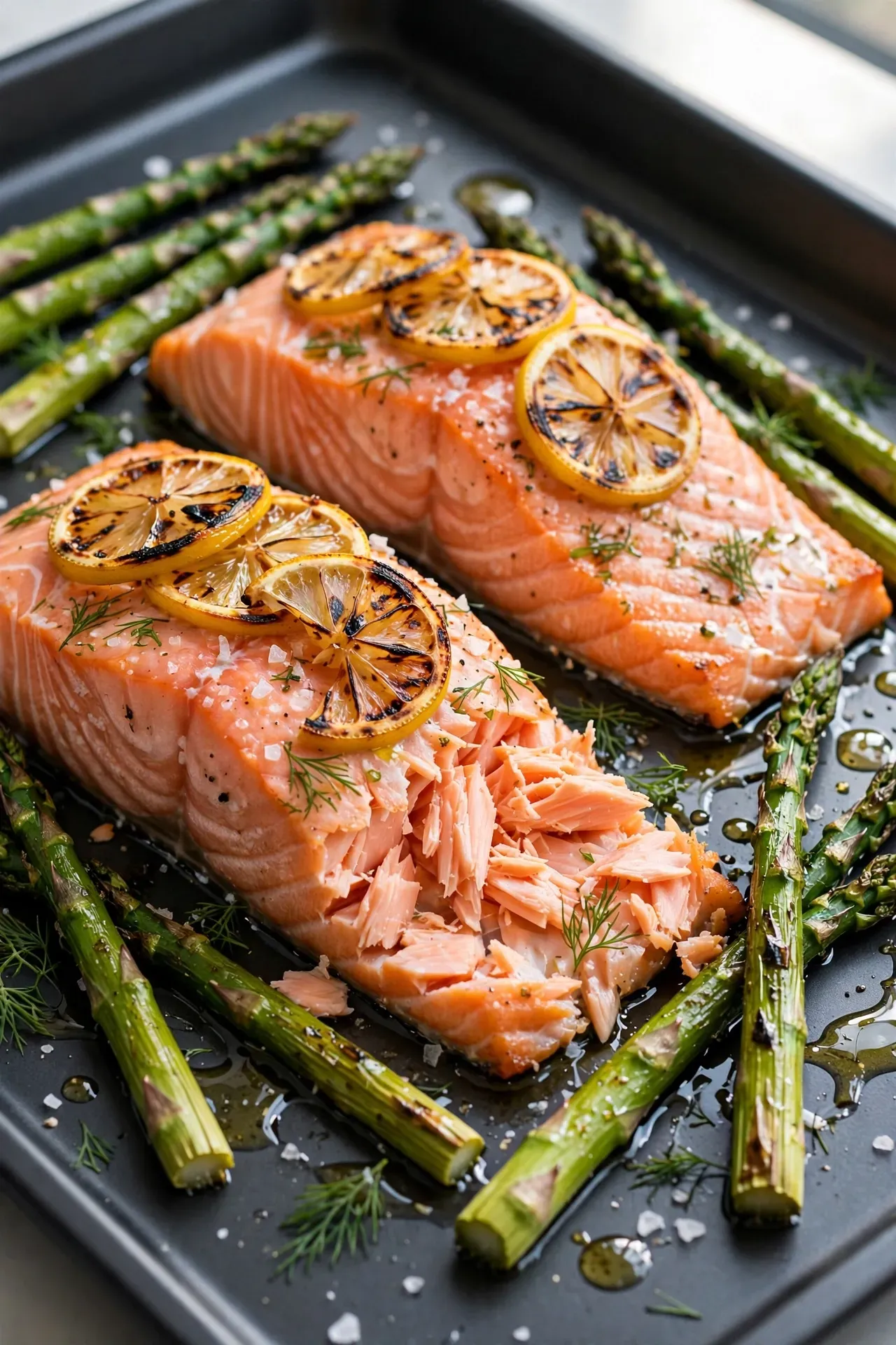 Lemon Herb Baked Salmon