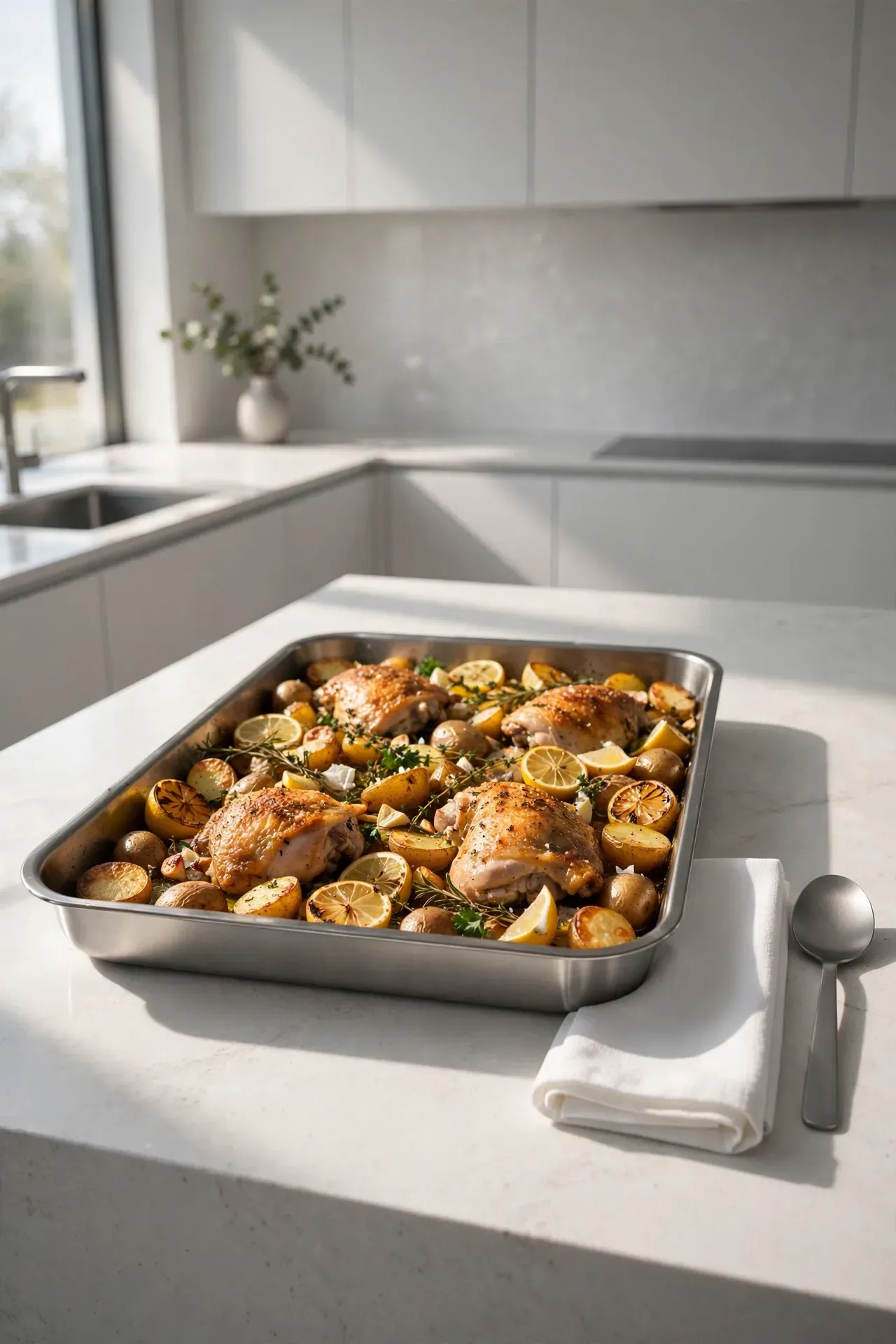 Lemon Herb Chicken and Potatoes
