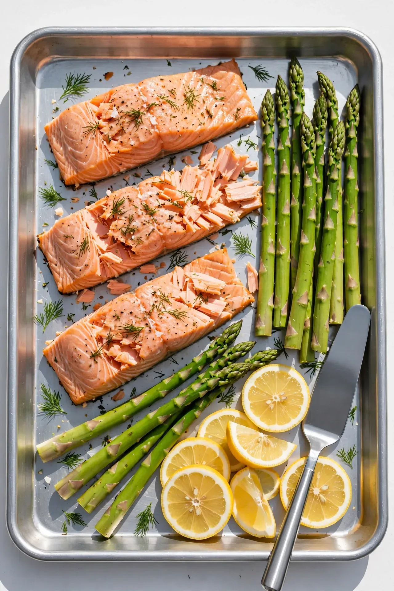 Lemon Herb Salmon Asparagus