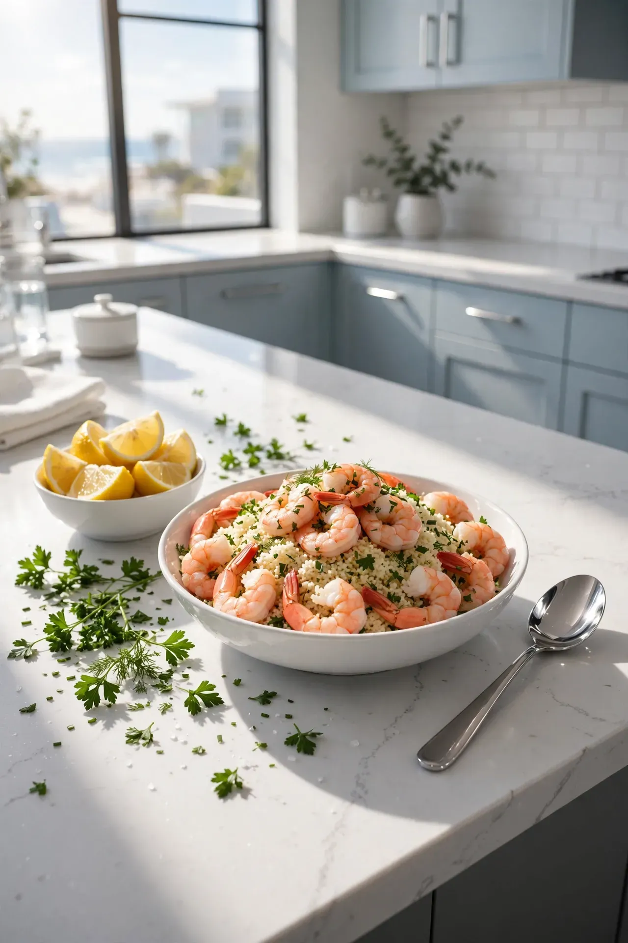 Lemon Herb Shrimp Bowl