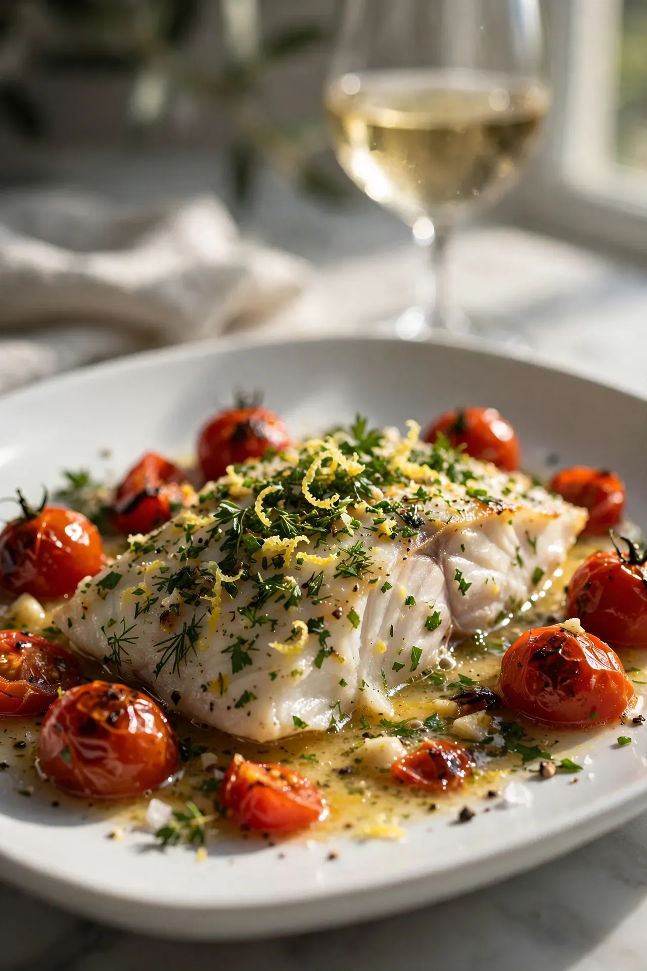 Lemon Herb White Fish