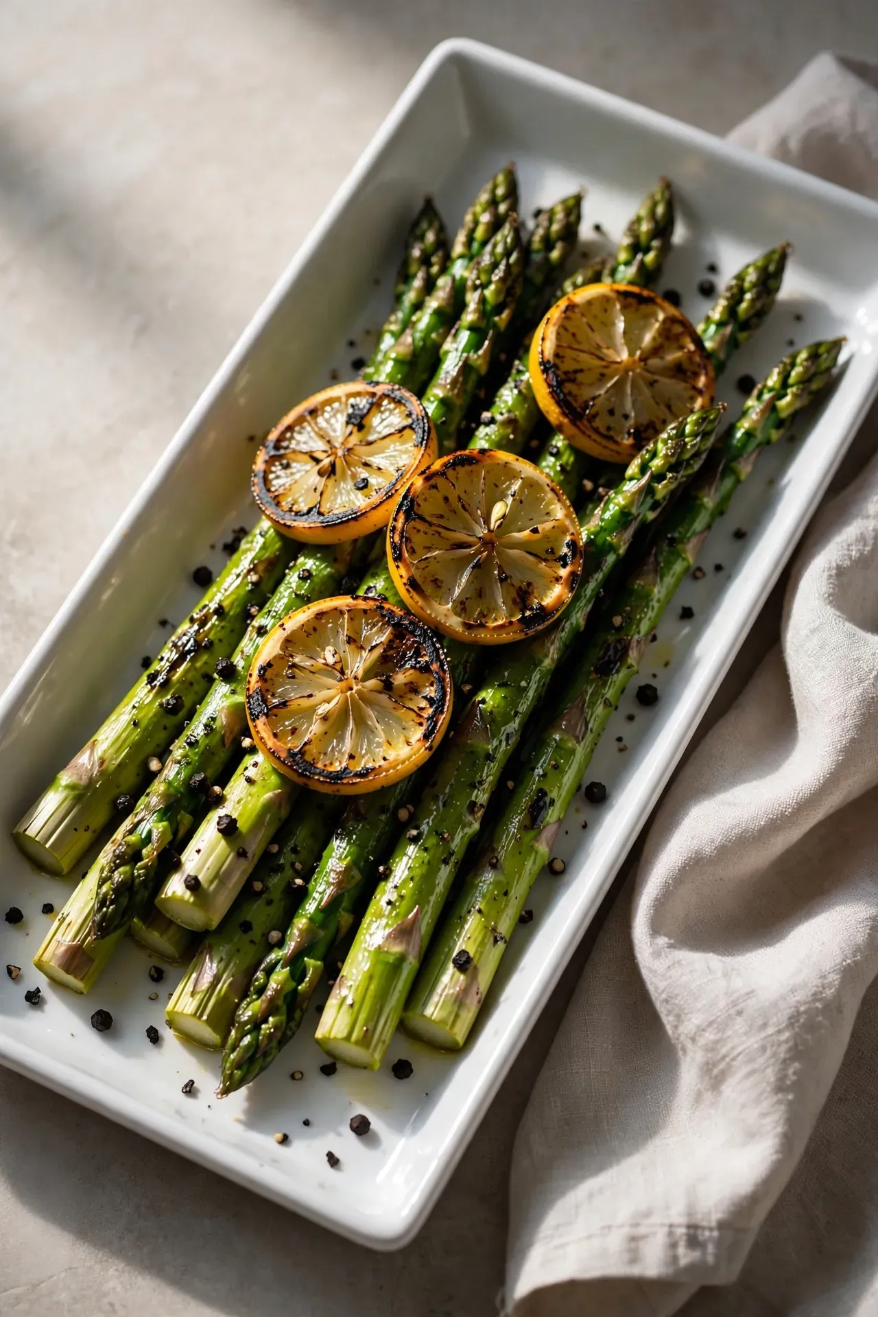 Lemon Pepper Asparagus