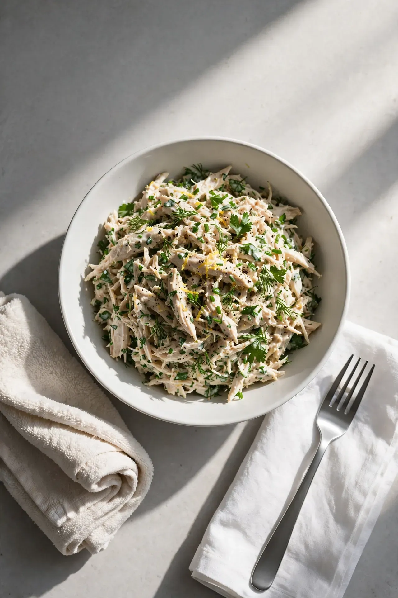 Lemon Pepper Chicken Salad