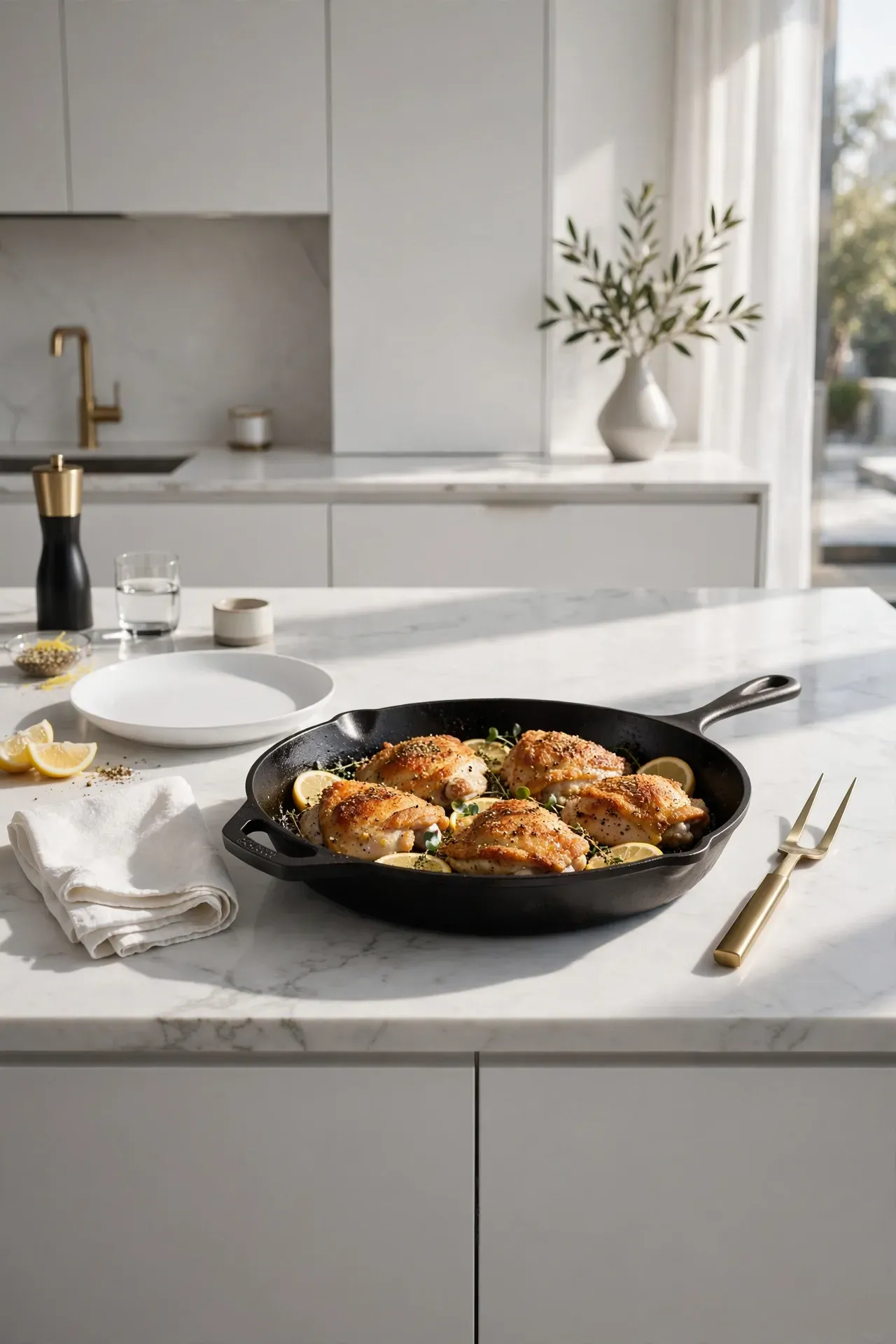 Lemon Pepper Chicken Thighs
