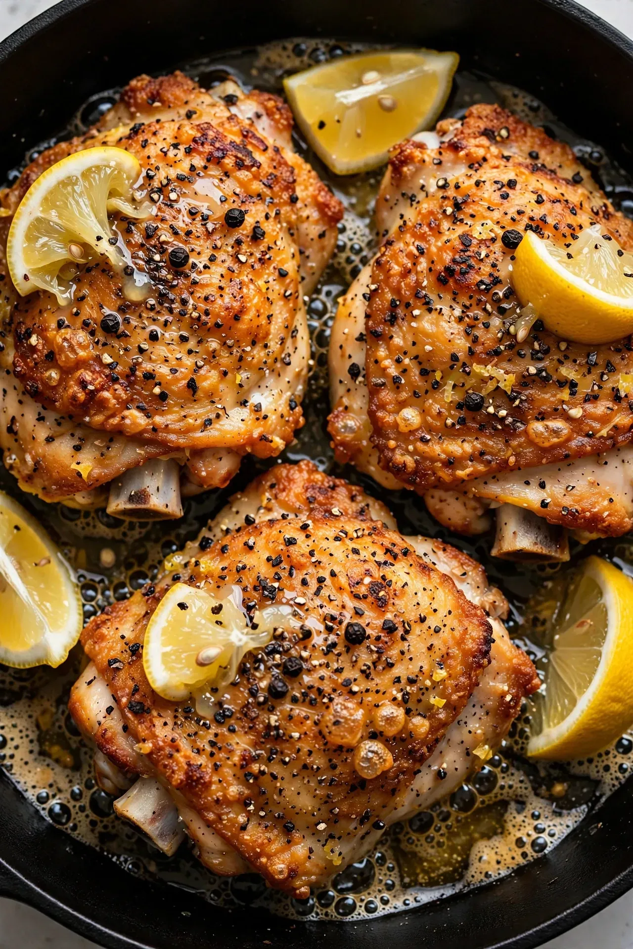 Lemon Pepper Chicken Thighs