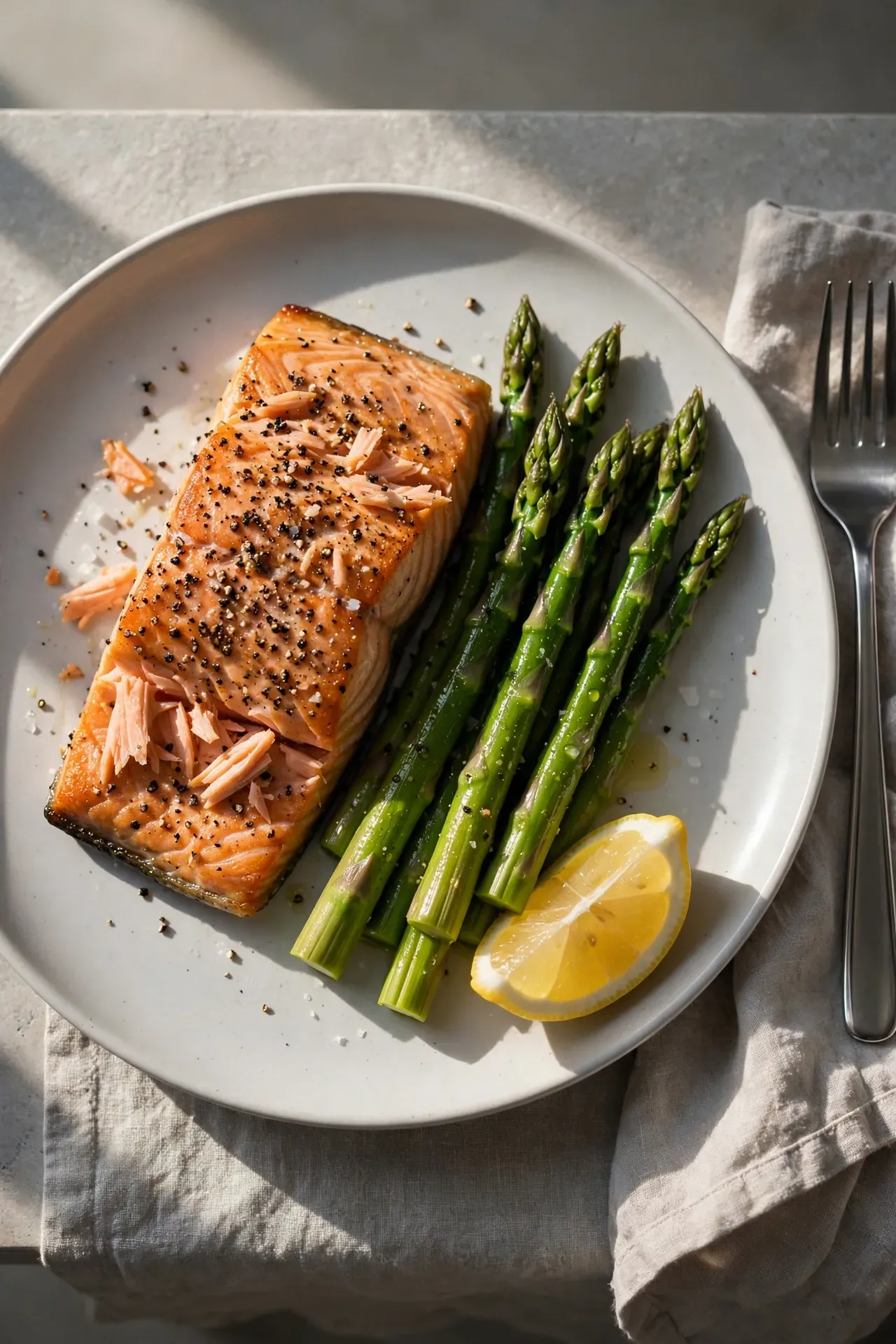 Lemon Pepper Salmon