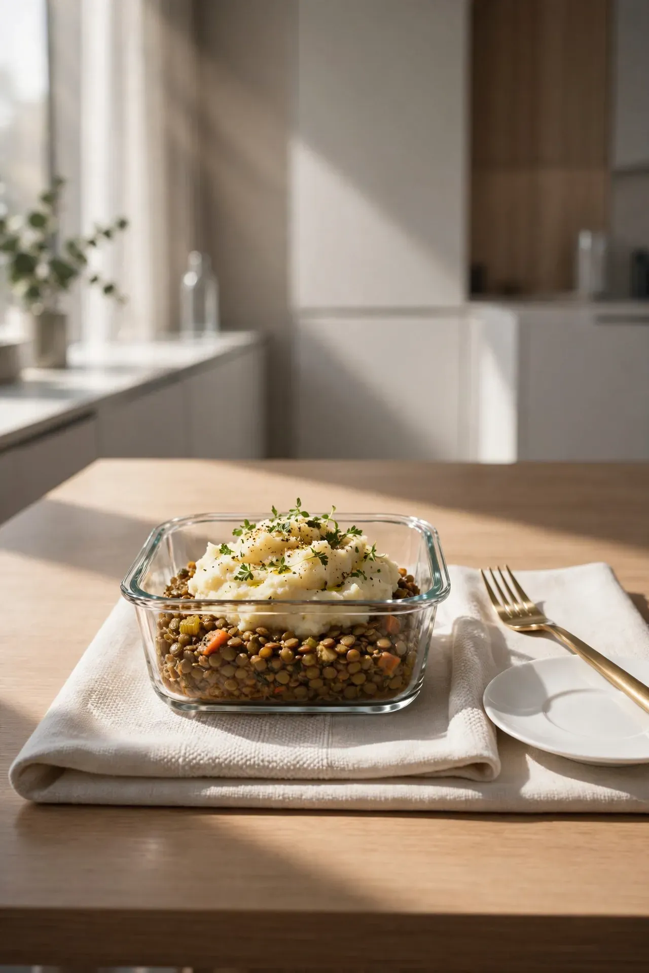 Lentil Shepherd Pie Bowls