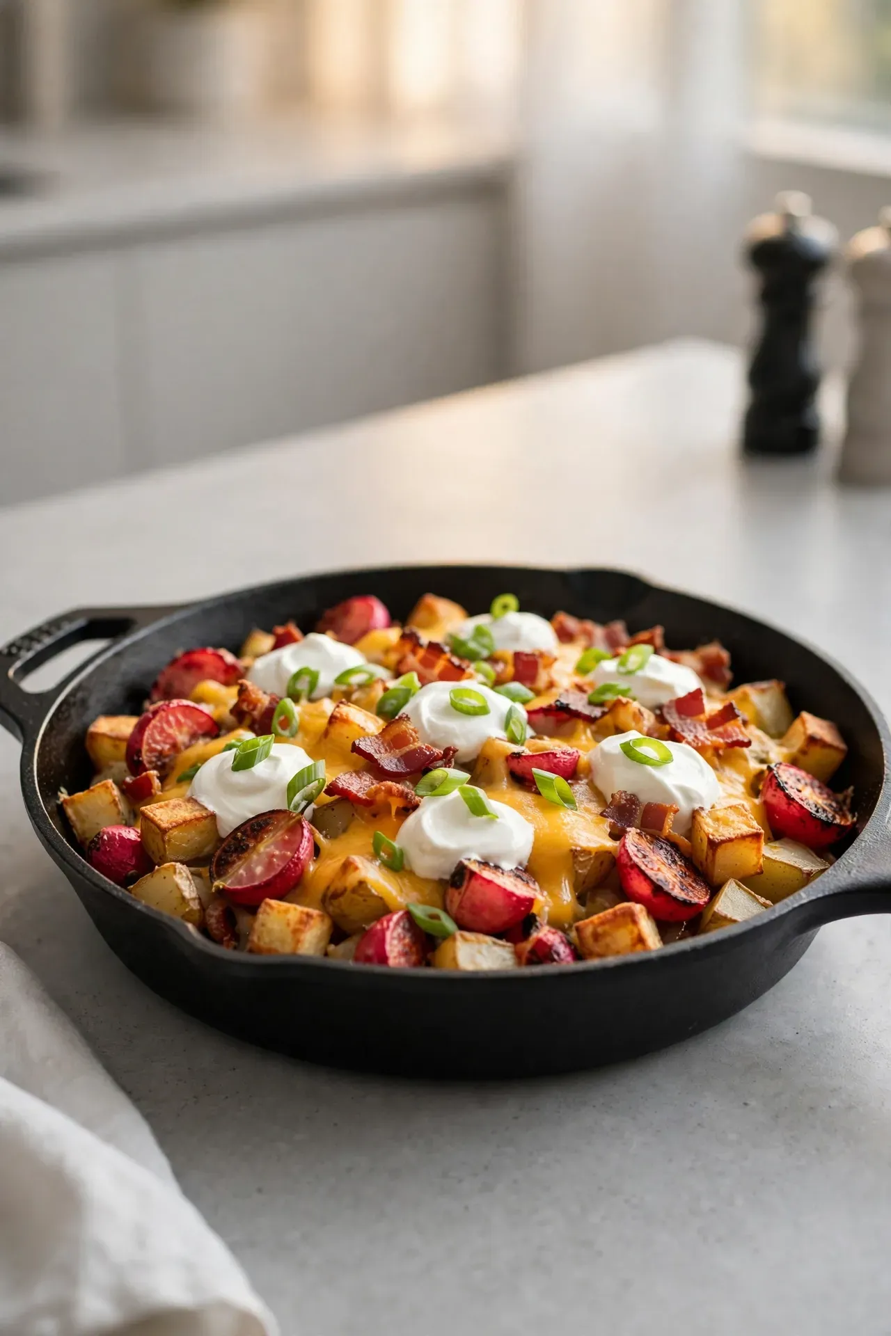 Loaded Faux Potato Skillet