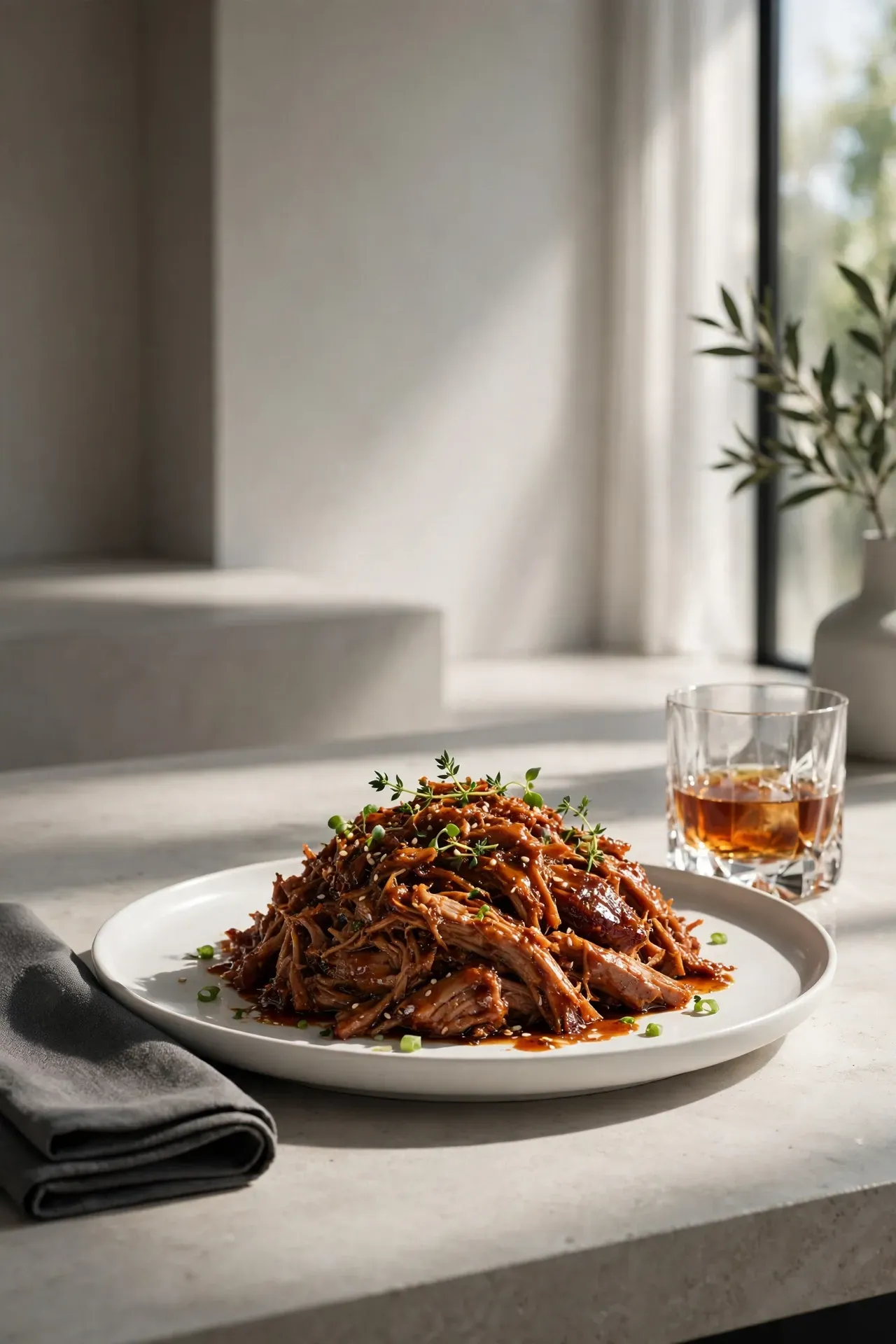 Maple Bourbon Pulled Pork