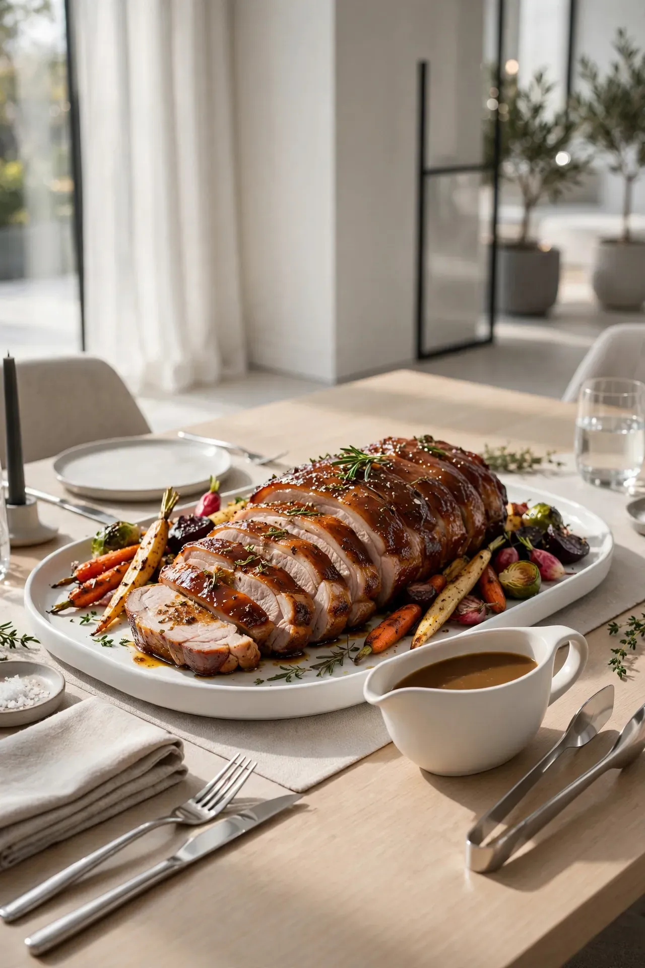 Maple Dijon Pork Roast