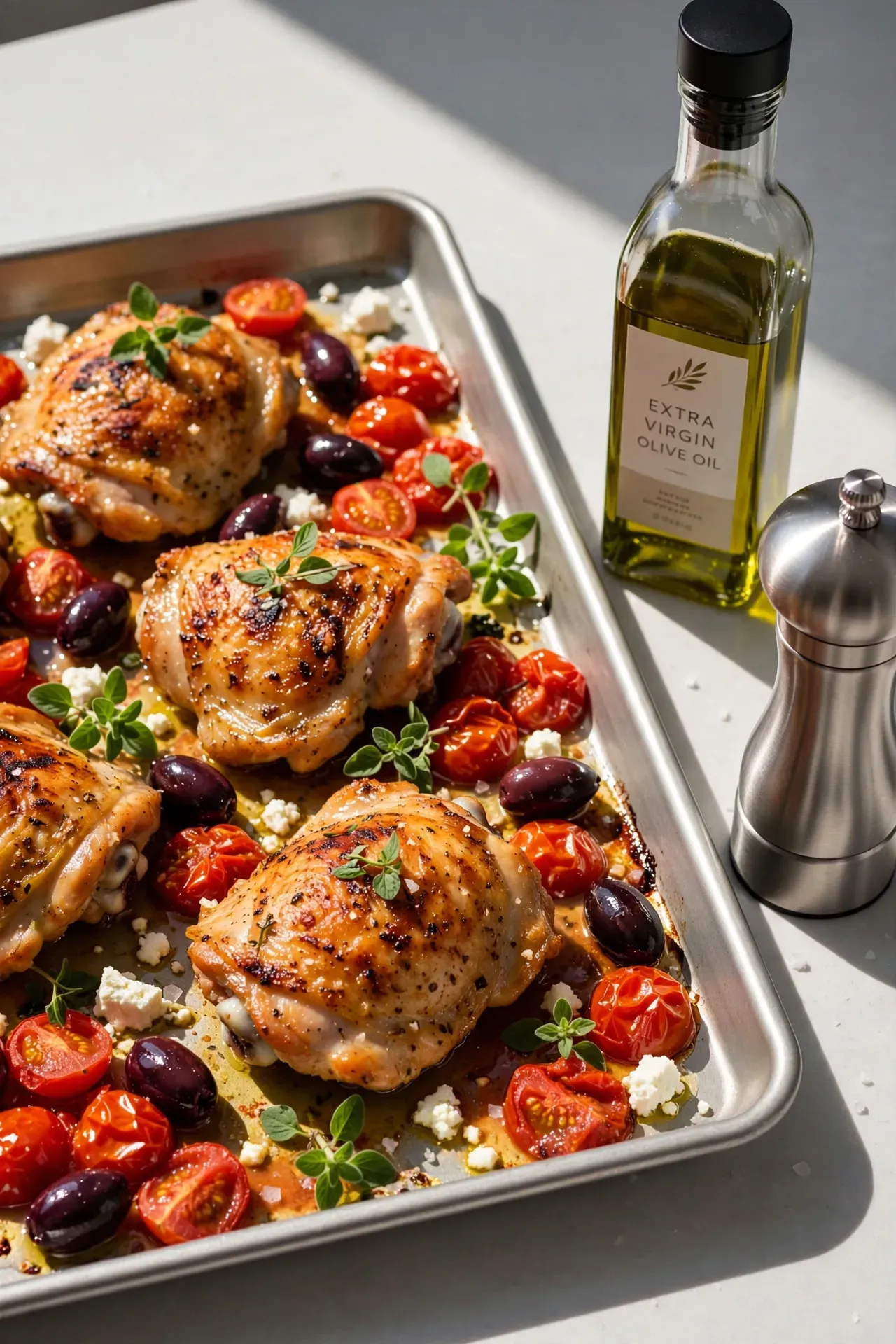 Mediterranean Chicken Tomato Olives