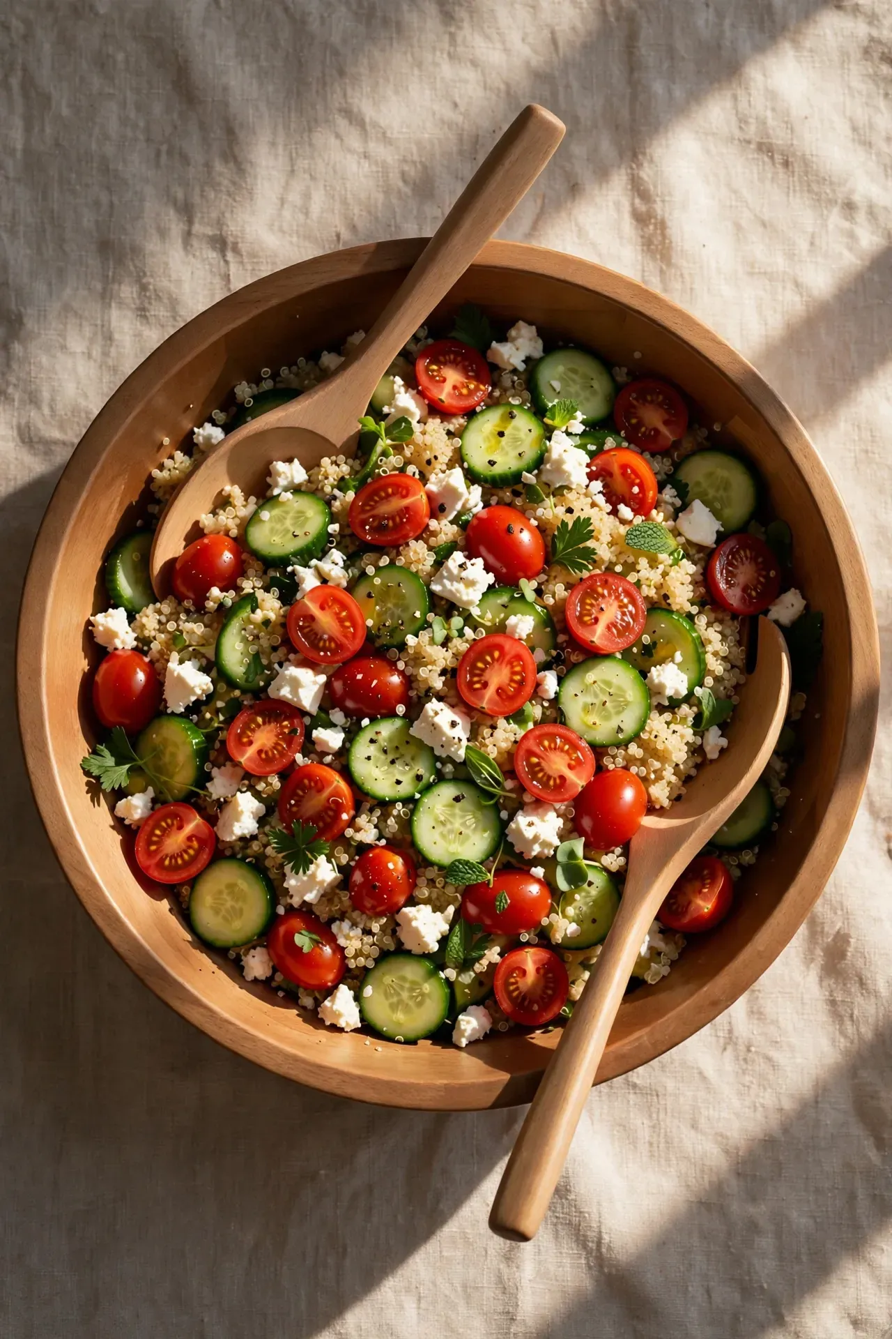 Mediterranean Quinoa Salad