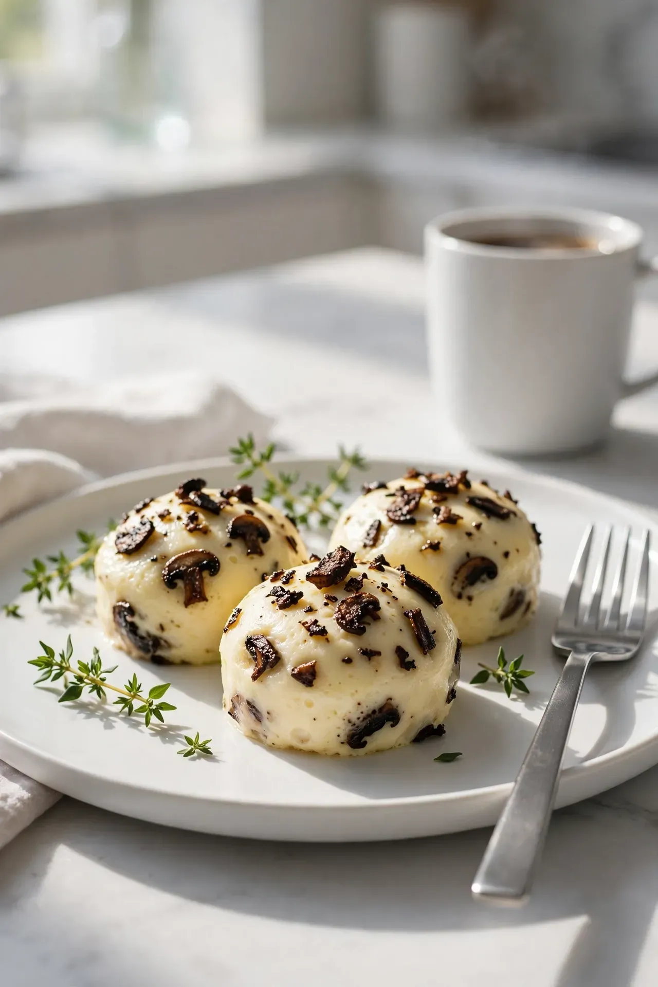 Mushroom Swiss Egg Bites