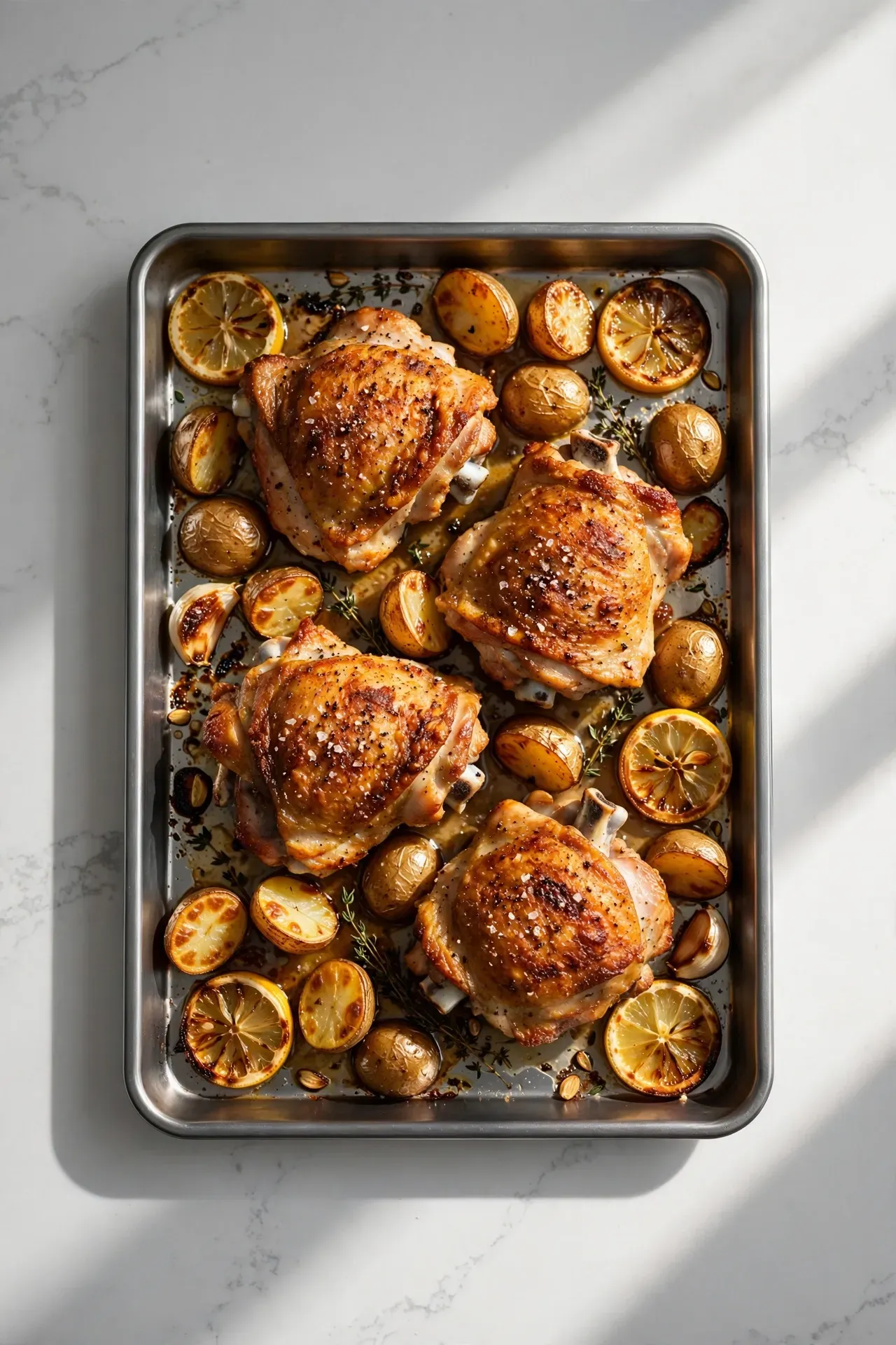 One-Pan Lemon Chicken