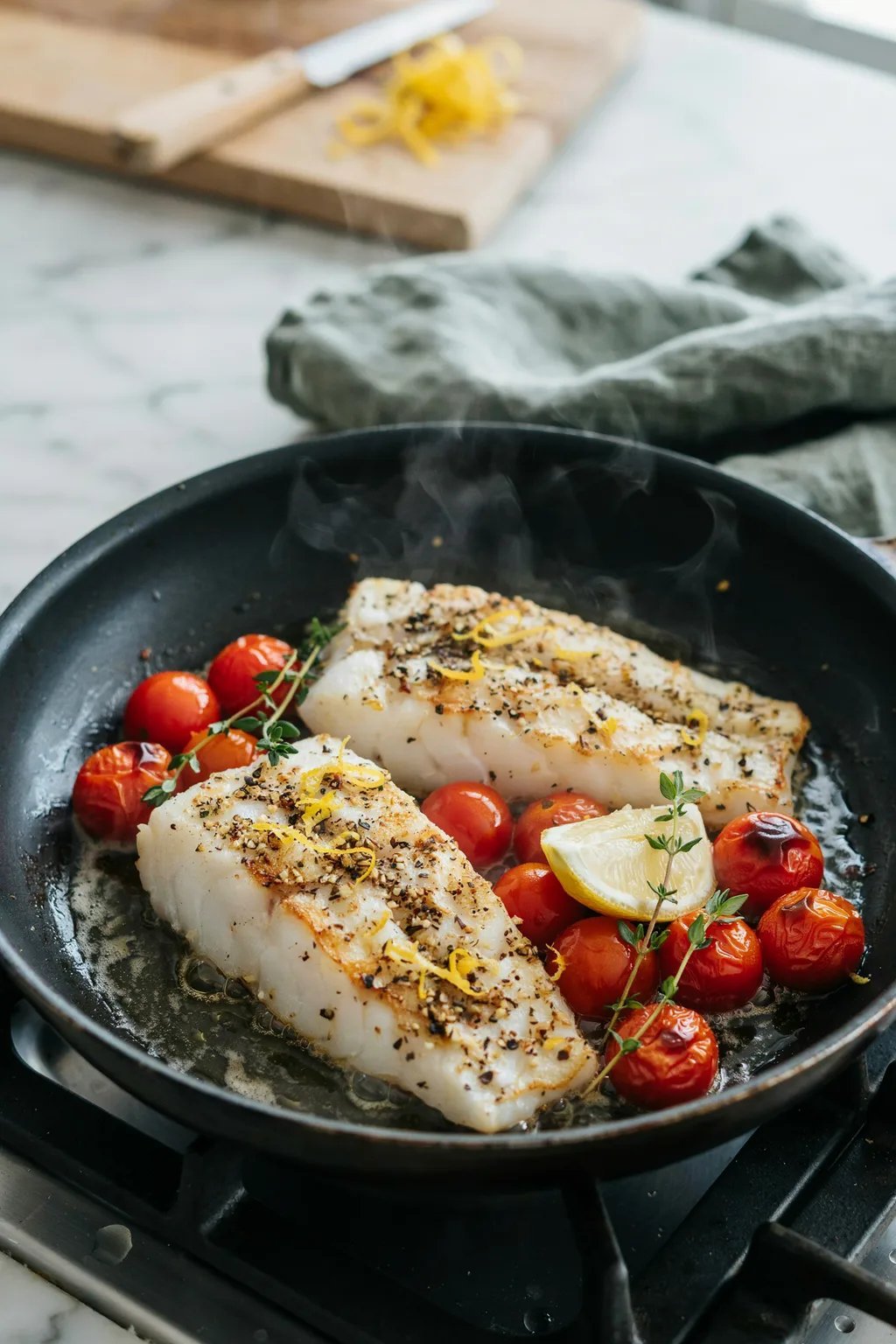 Lemon Pepper Cod