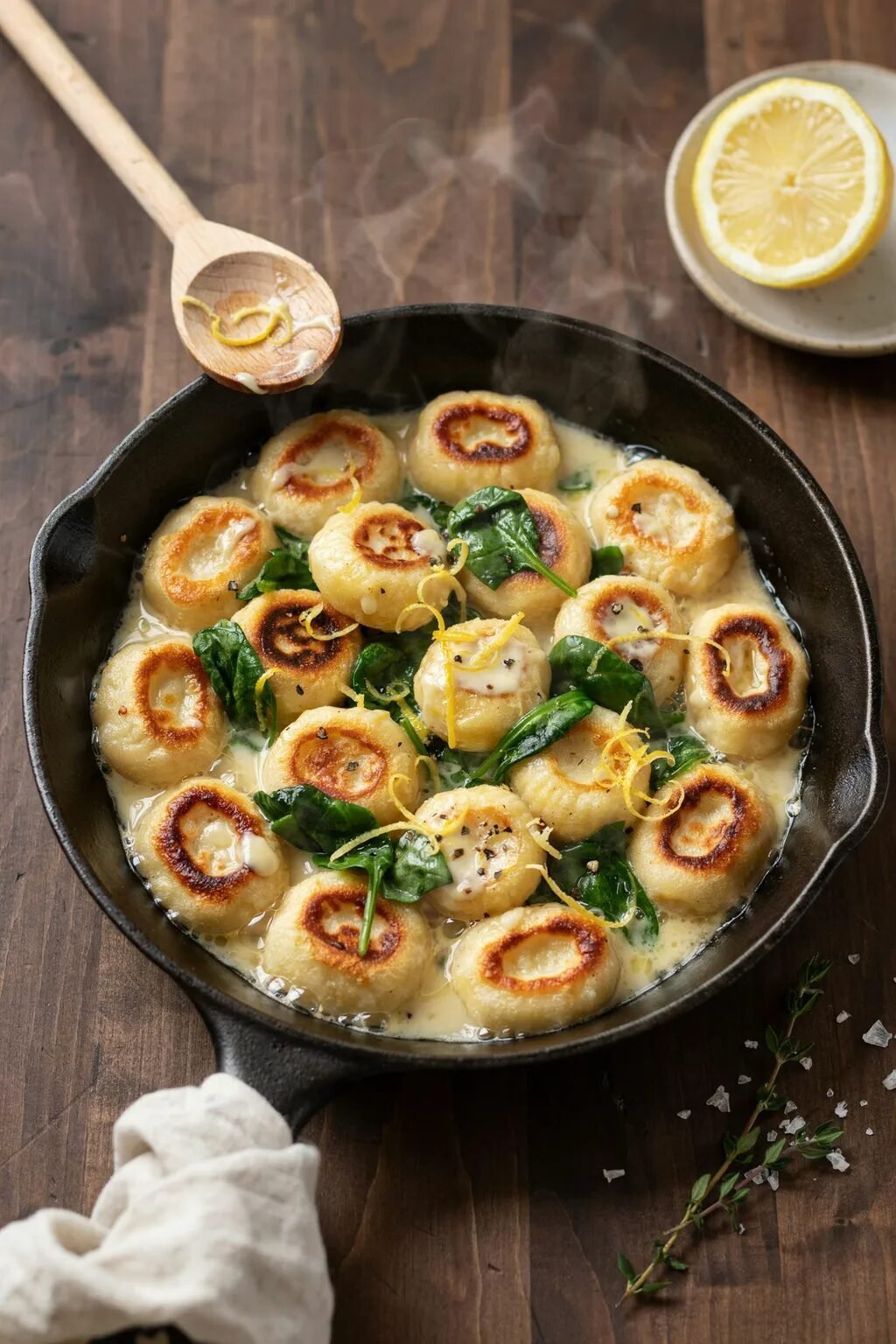 Roasted Cauliflower Gnocchi