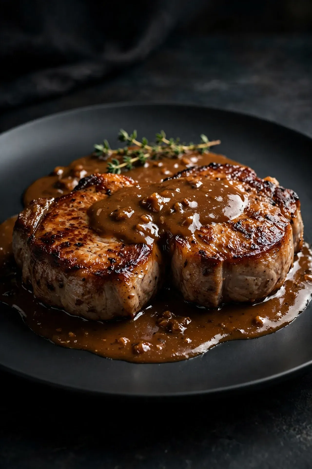 Pan Seared Pork Chops