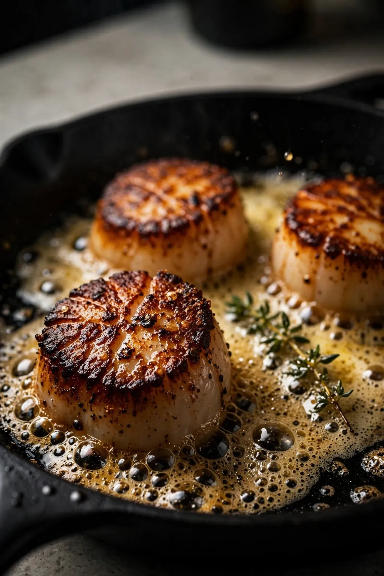 Pan Seared Scallops
