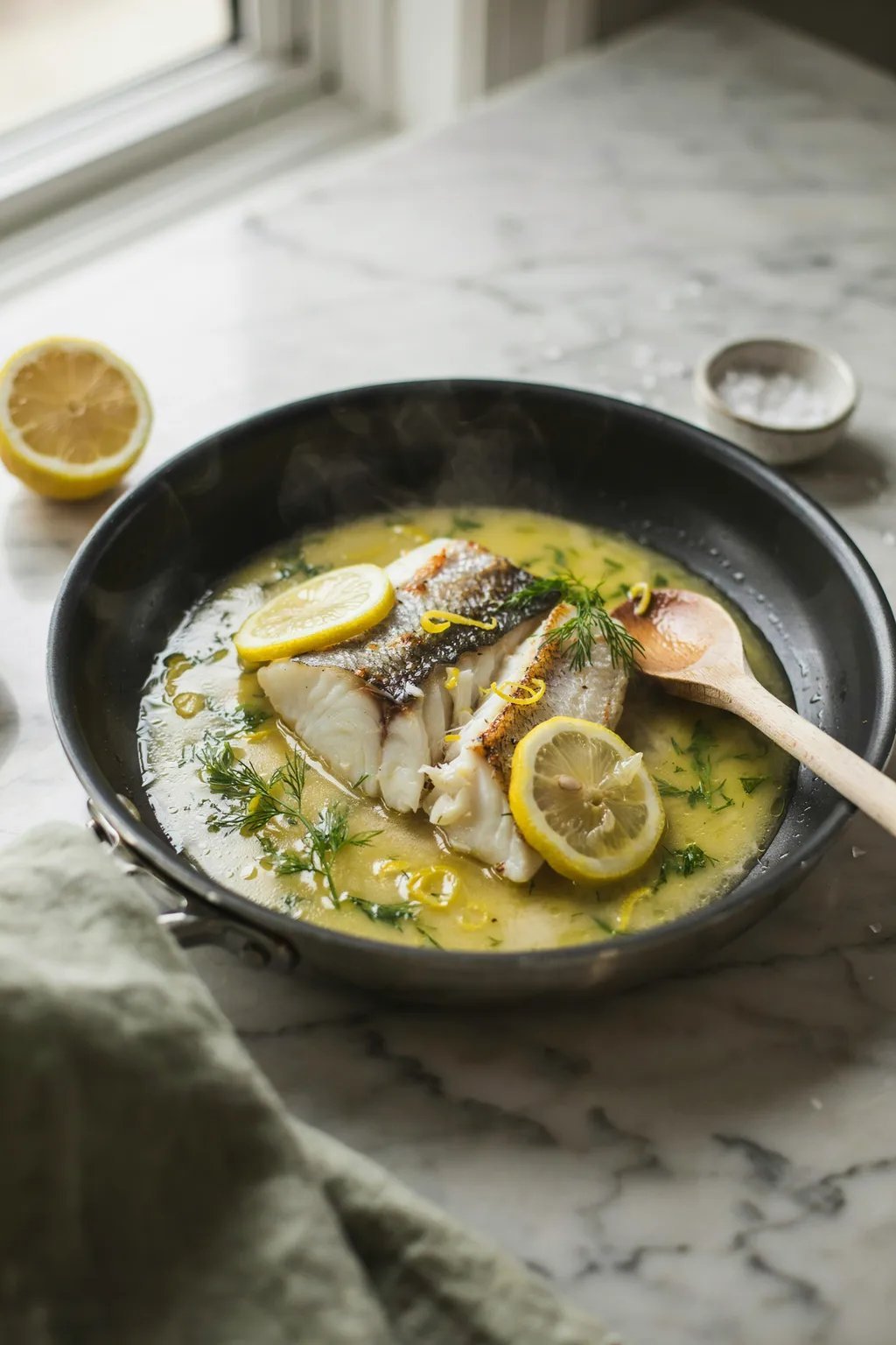 Lemon Herb Sea Bass