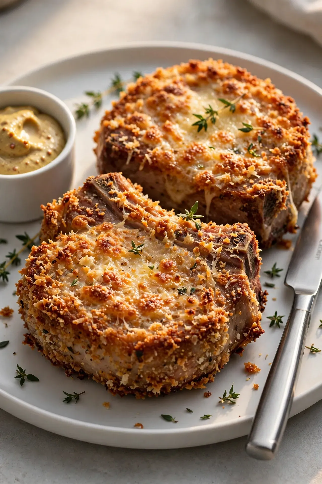 Parmesan Crusted Pork Chops