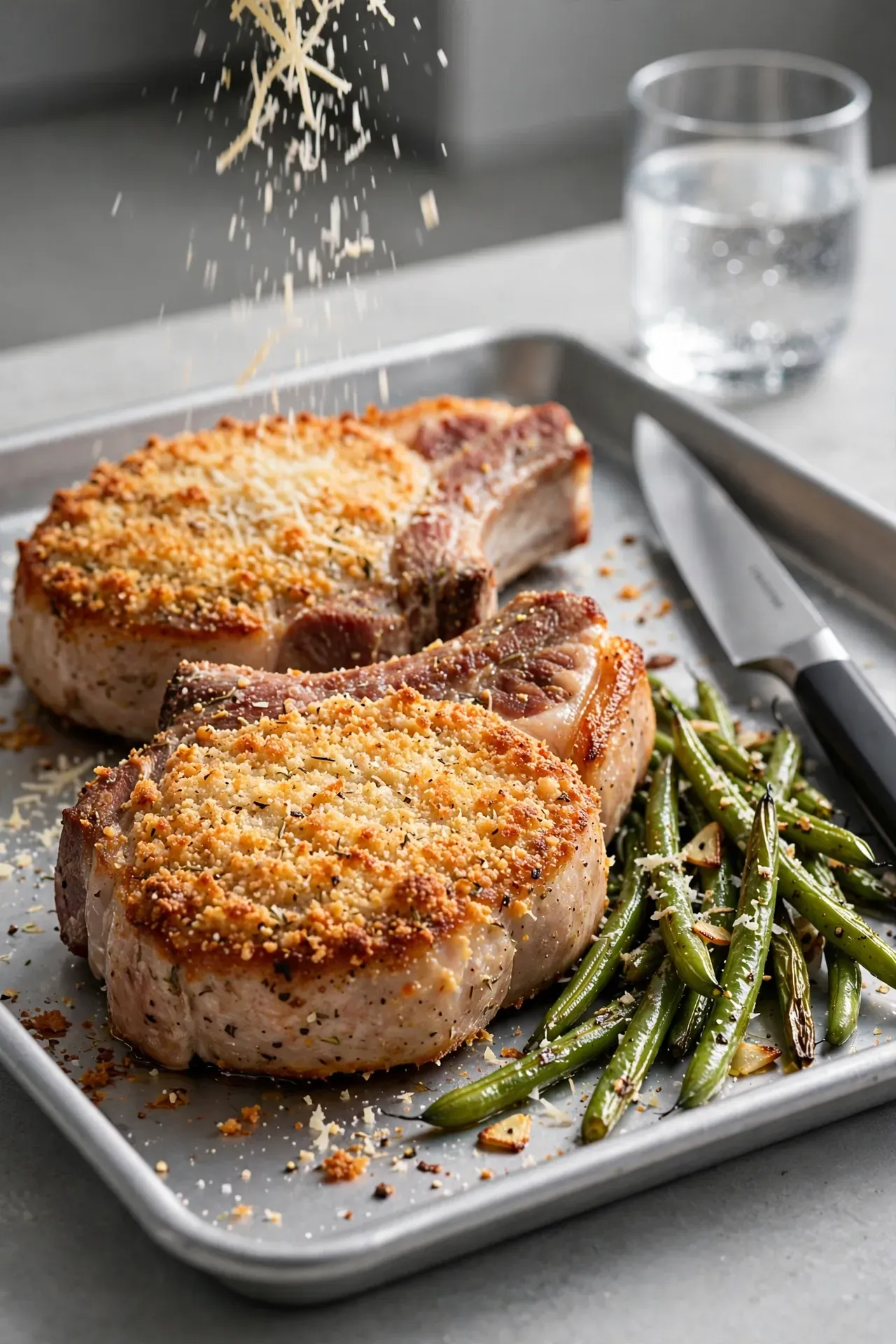 Parmesan Crusted Pork Chops