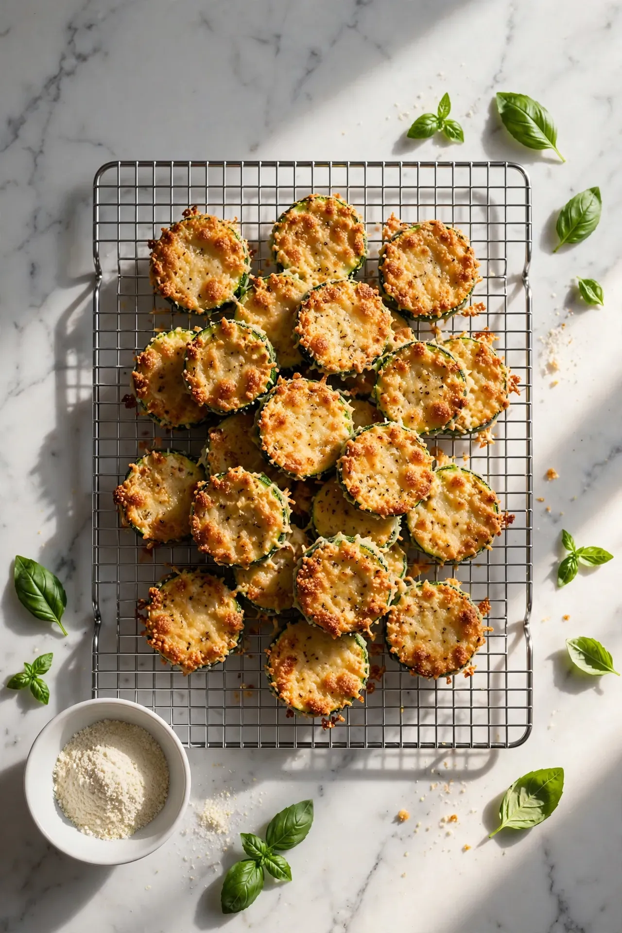 Parmesan Crusted Zucchini