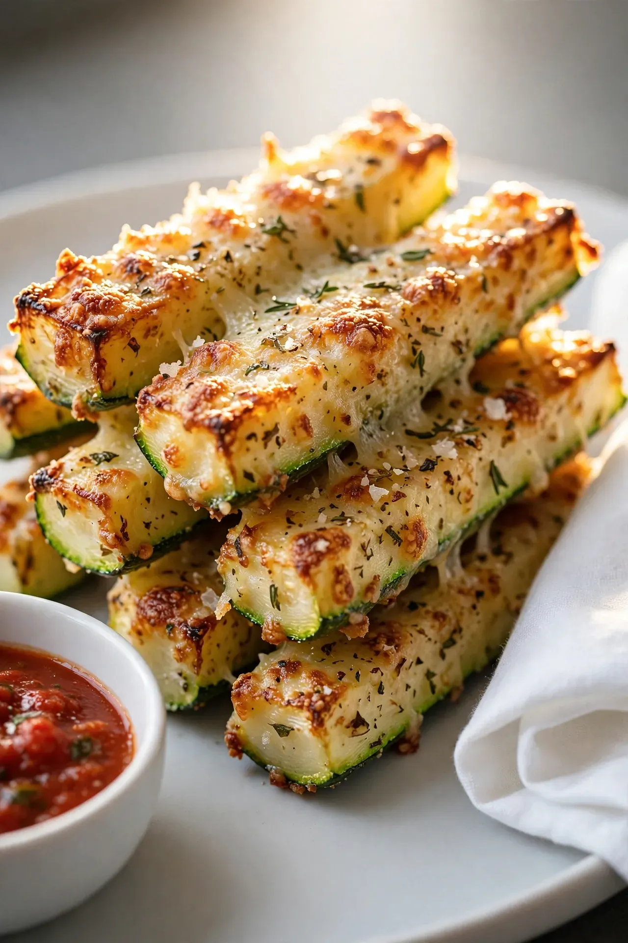 Parmesan Zucchini Fries